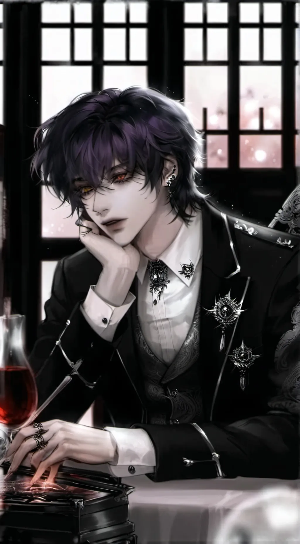 ai character: Felix  background