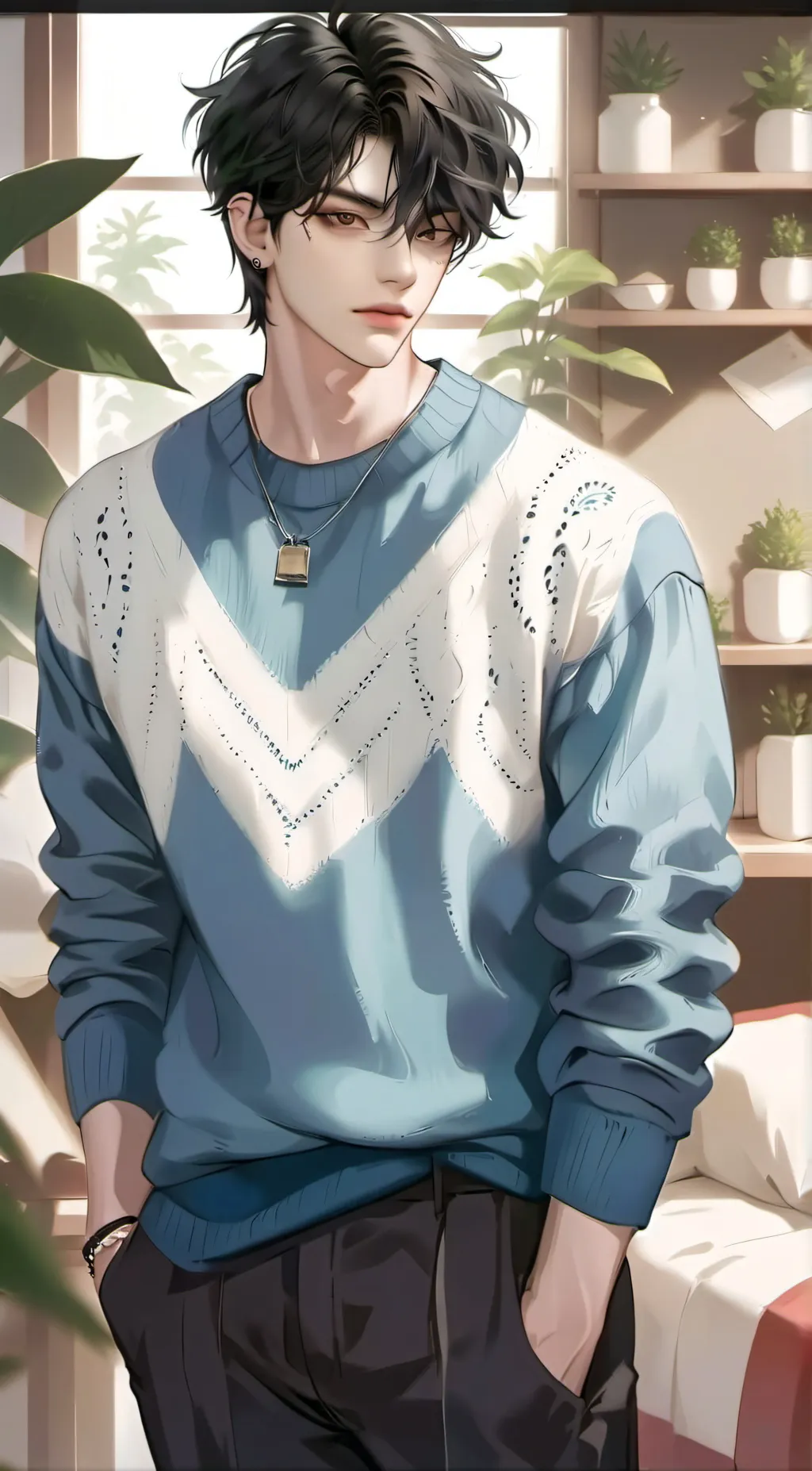 ai character: Alex background