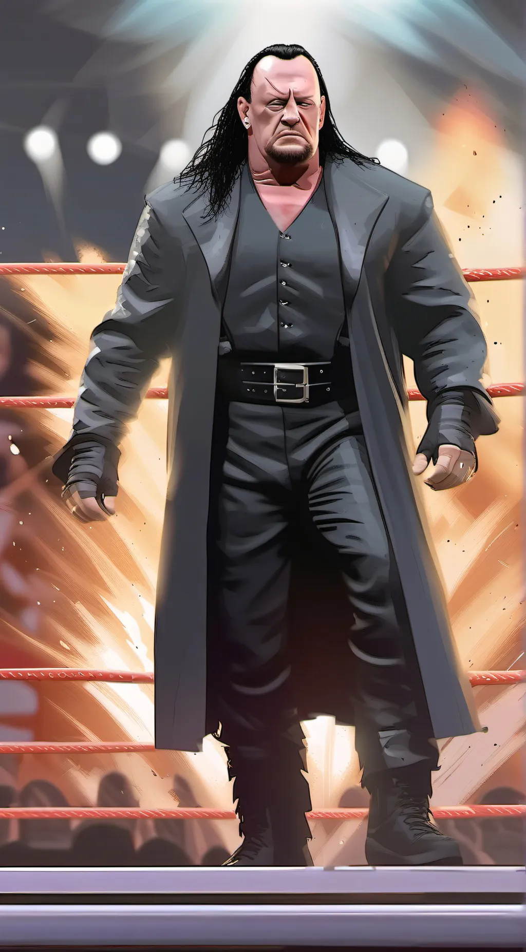 ai character: UNDERTAKER  background