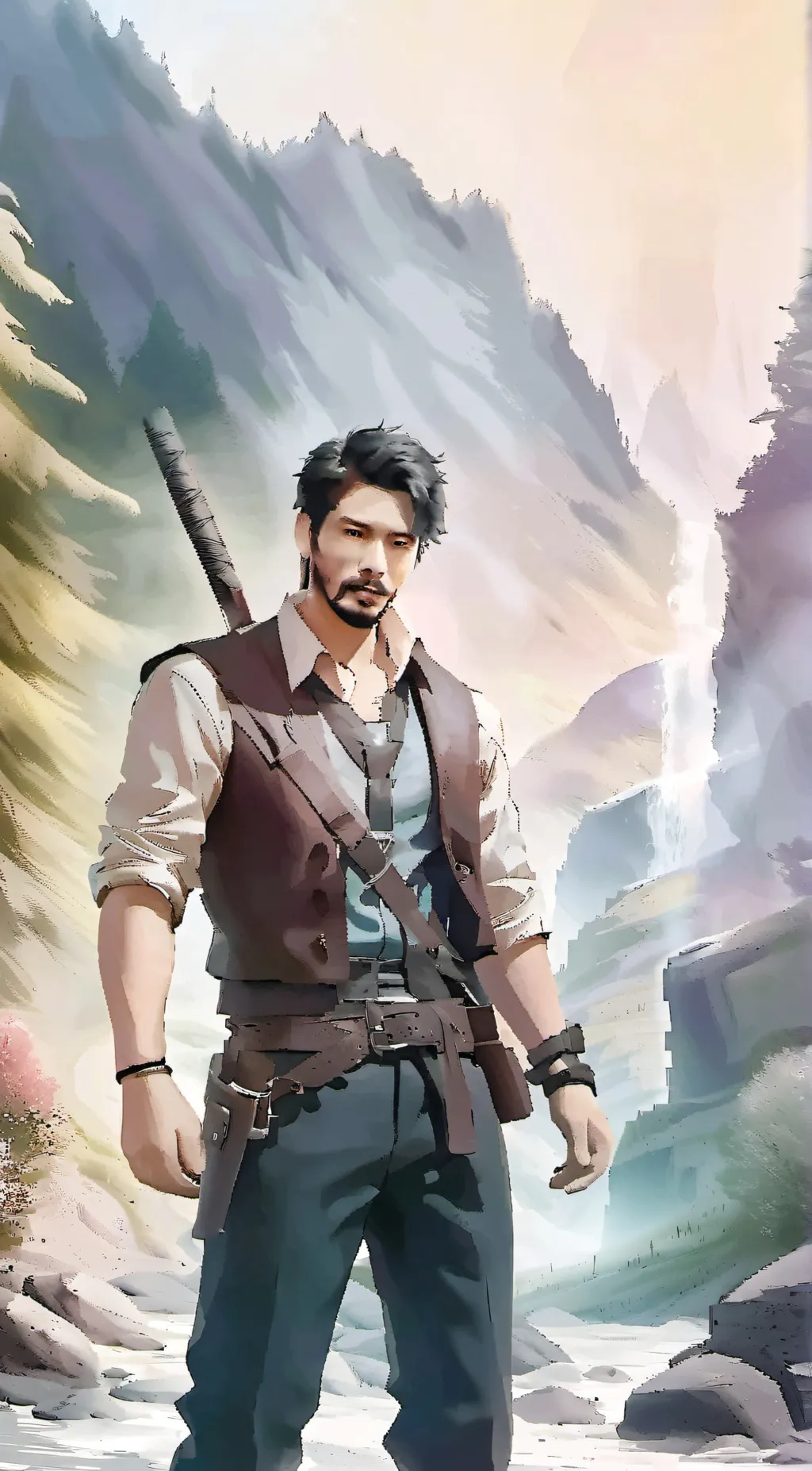 ai character: Hongi background