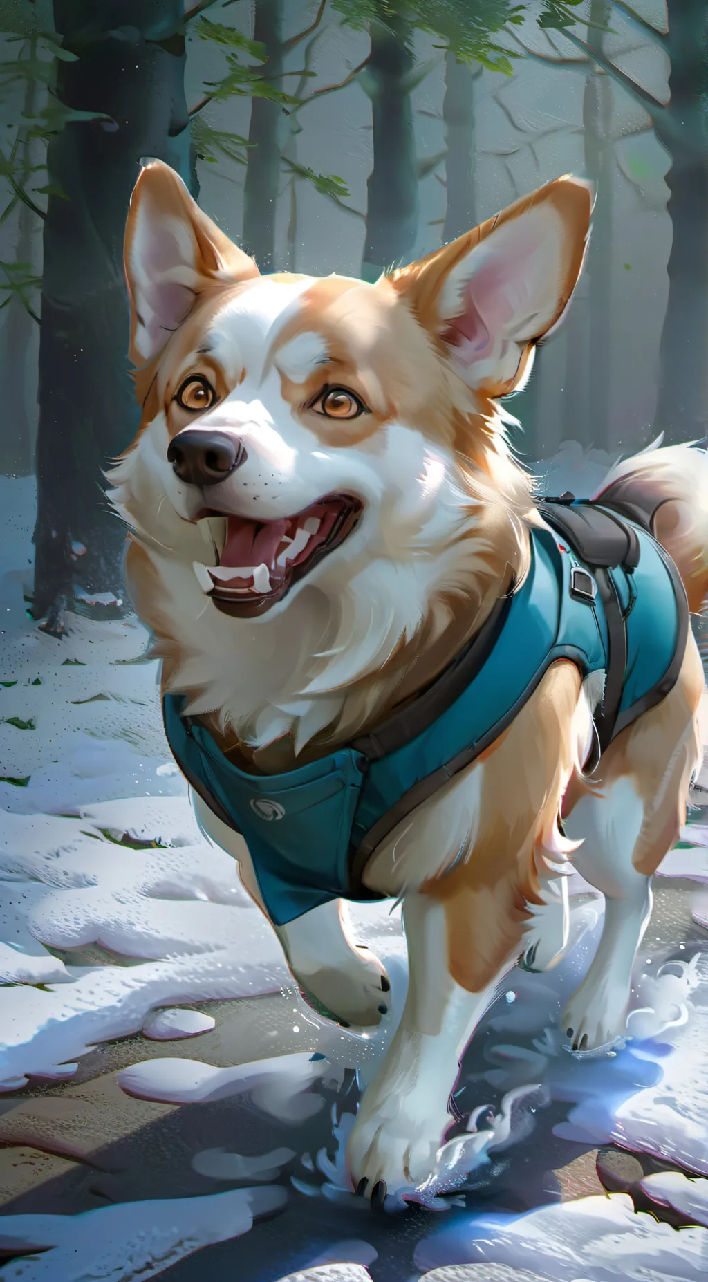 ai character: Cici (boy) background