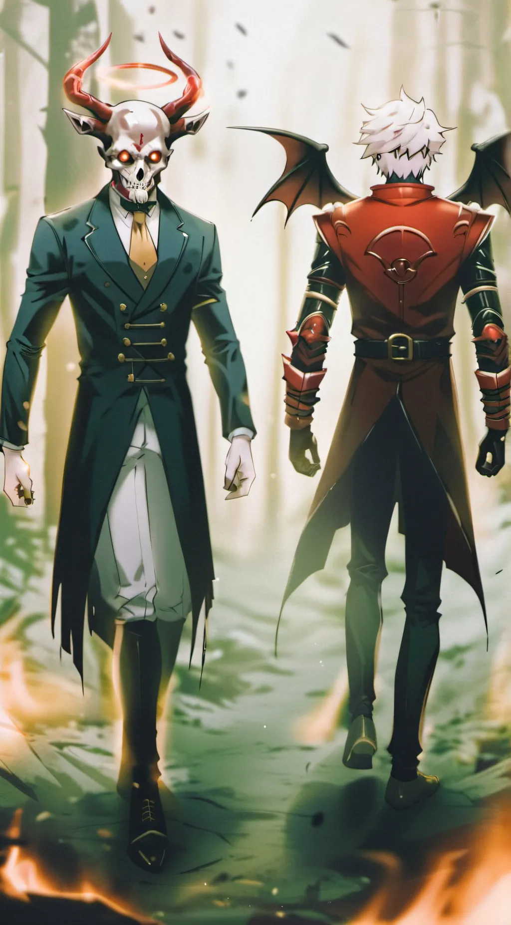 ai character: Hazbin hotel background