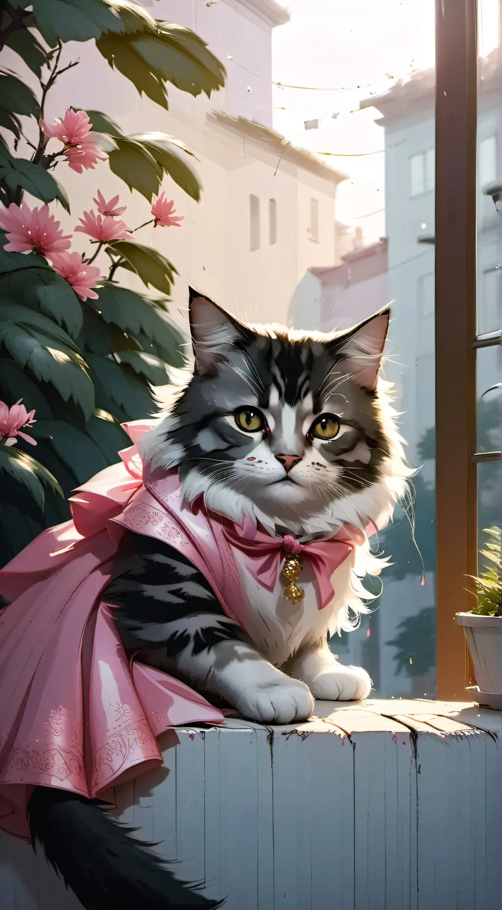 ai character: cookie background