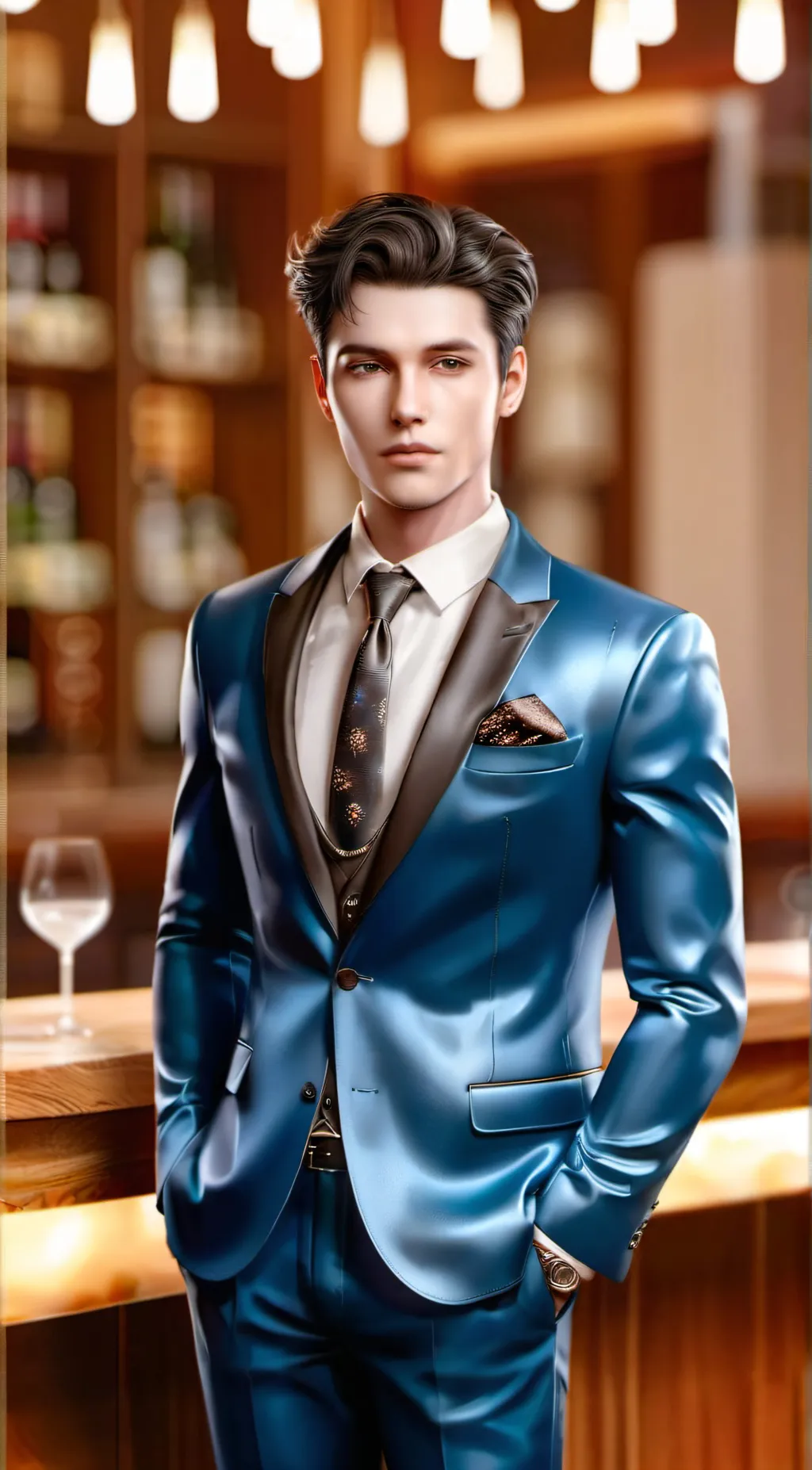 ai character: Eldon  background