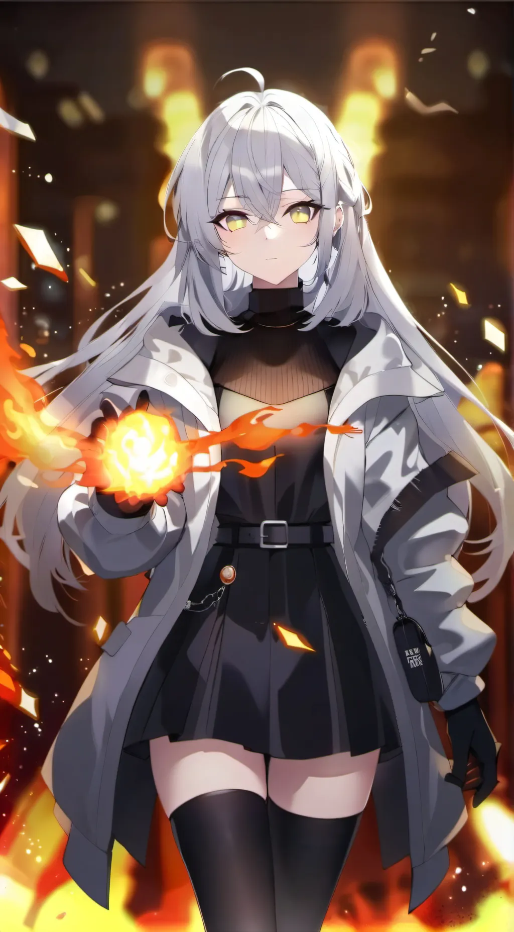 ai character: Aria background