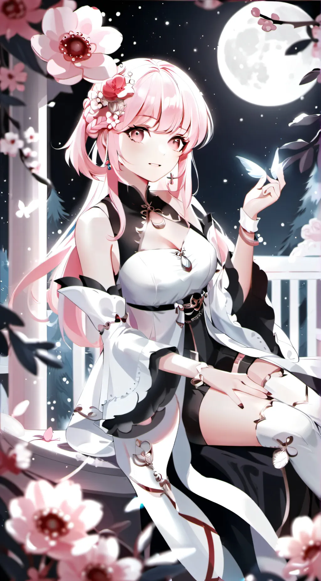 ai character: Amora background