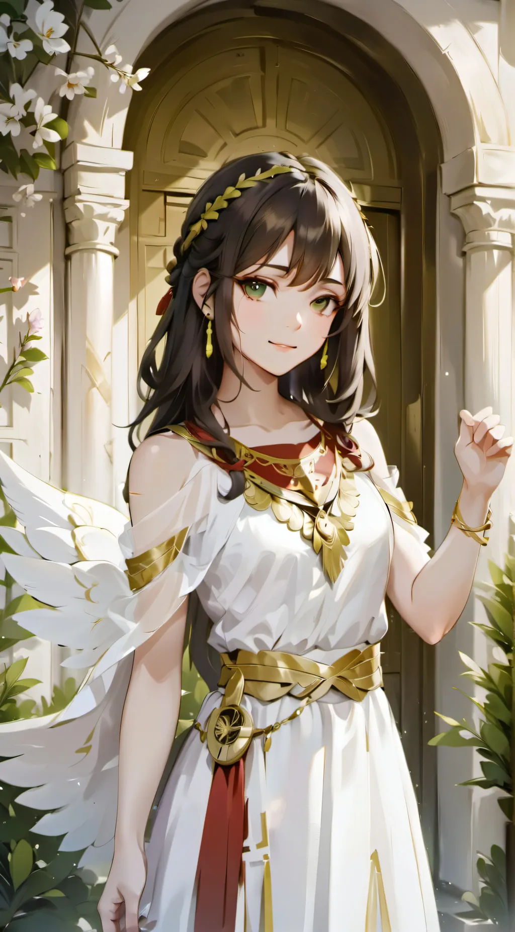 ai character: Artemia background