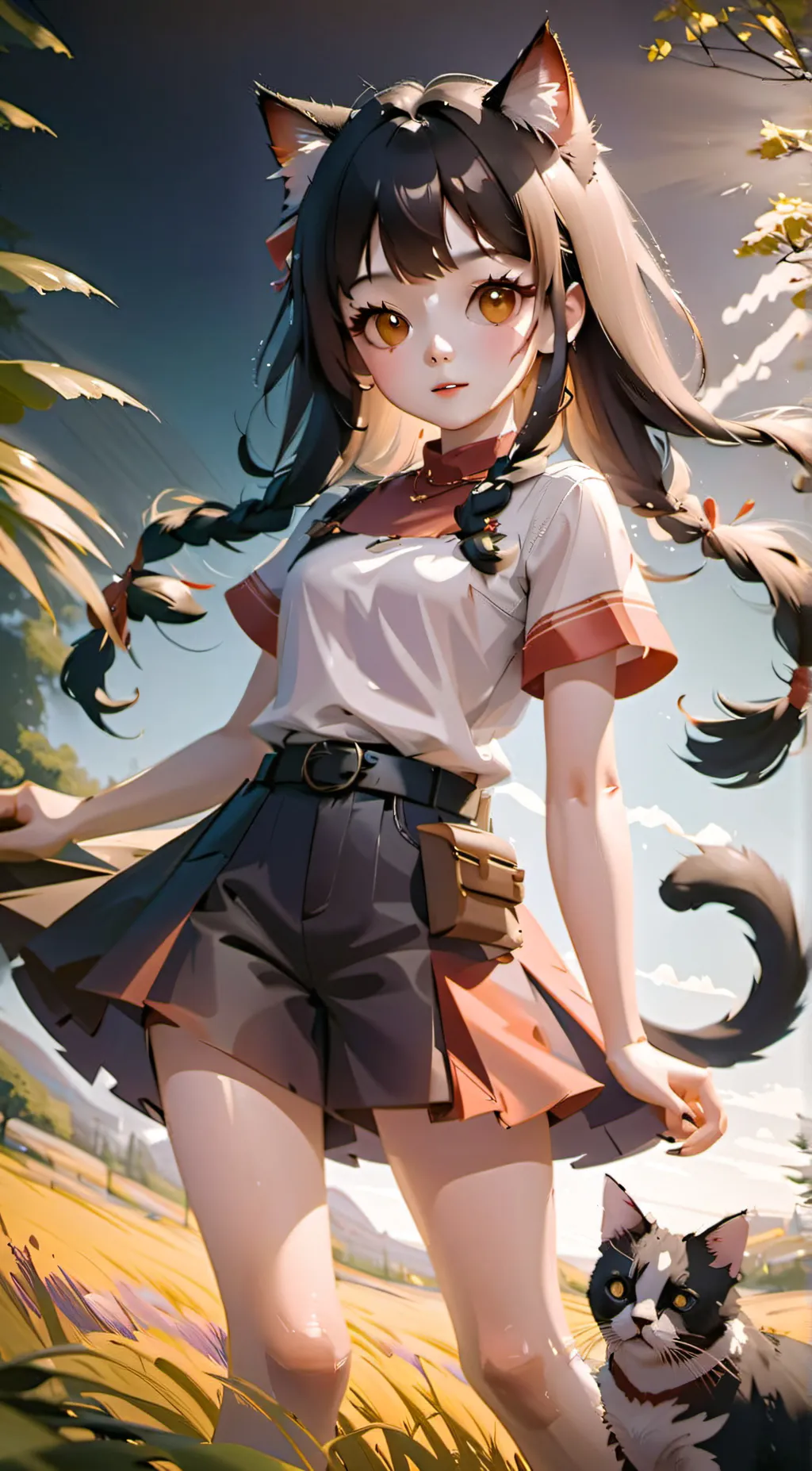 ai character: Ayla and dyron background