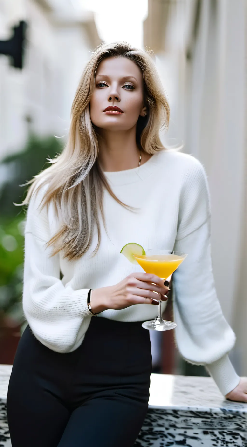 ai character: Becca background