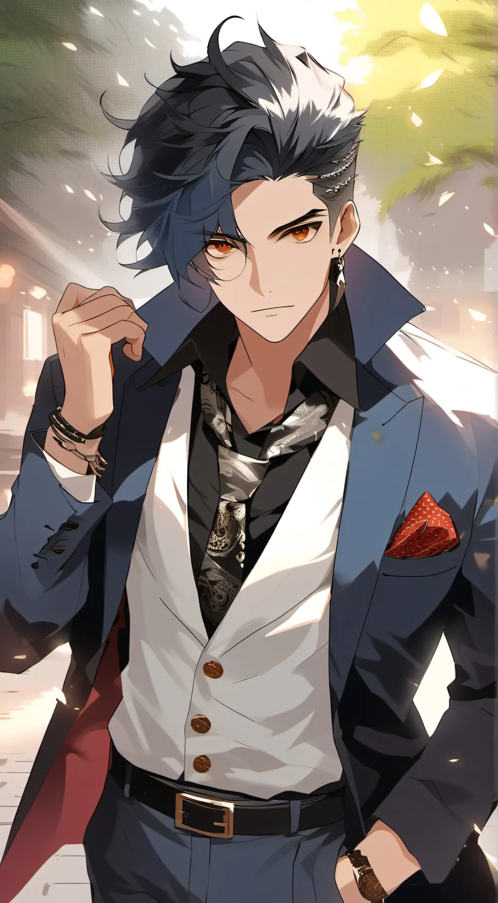 ai character: Levi Ackerman background