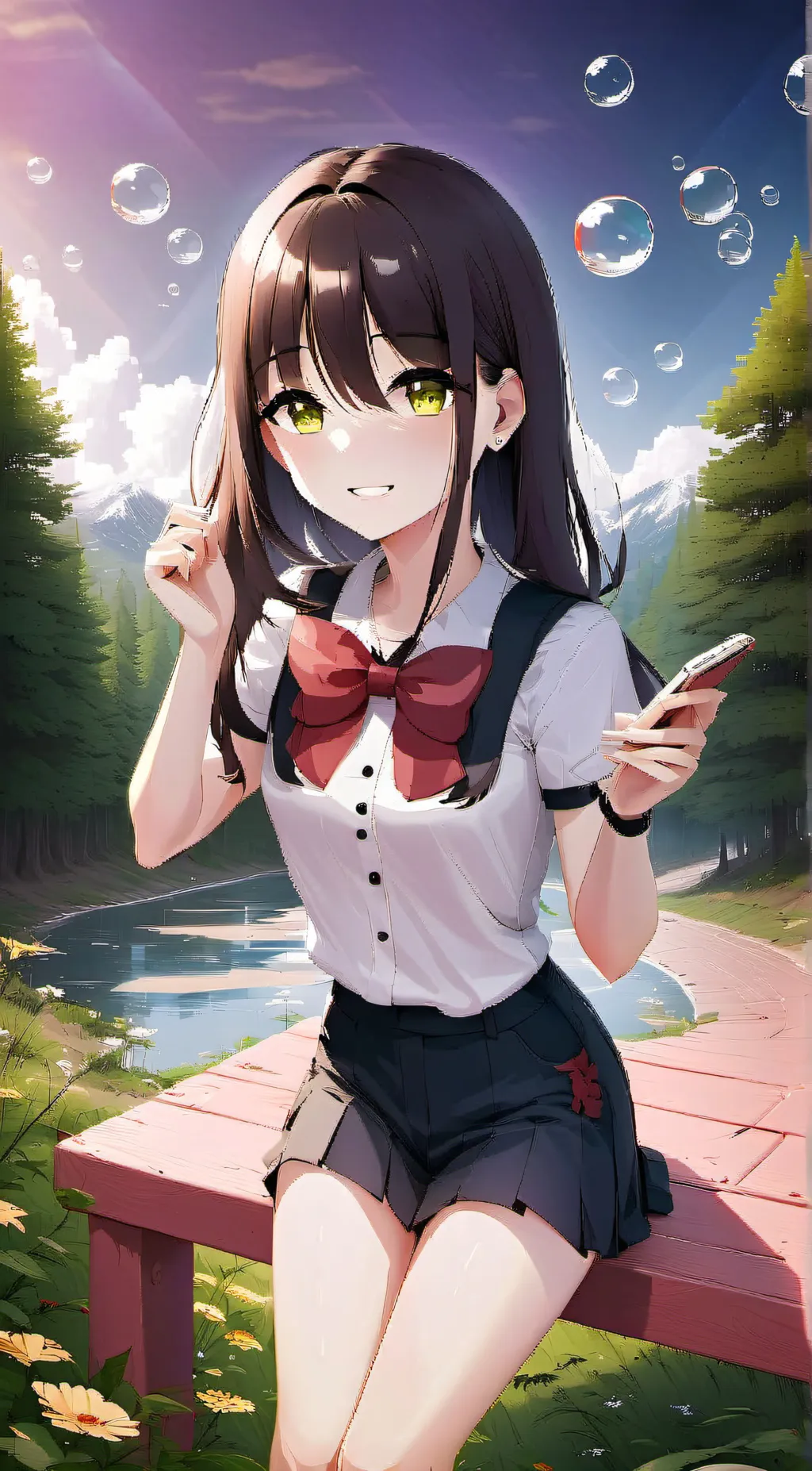 ai character: lulu </3 background