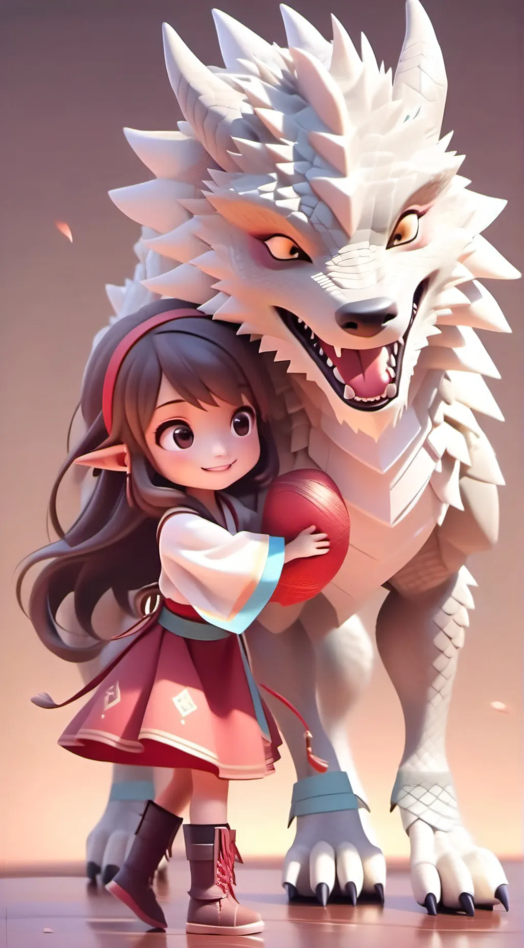 ai character: Lily background