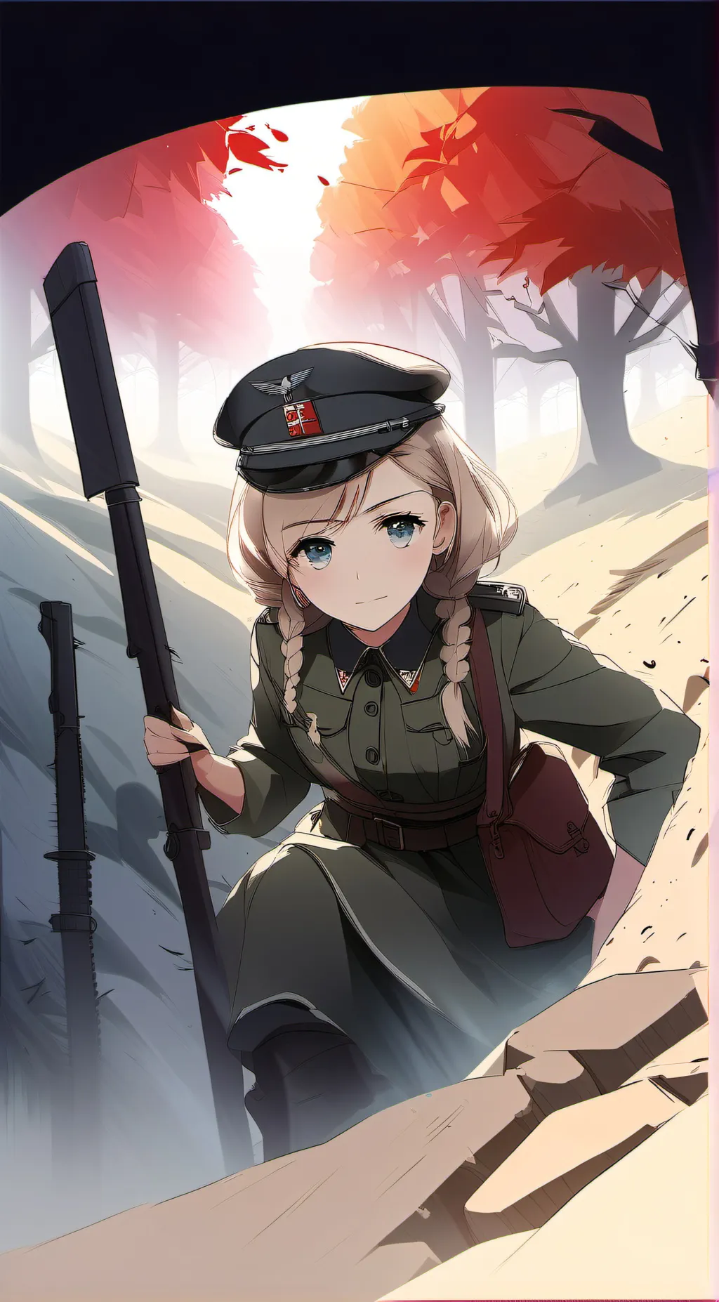 ai character: erika background