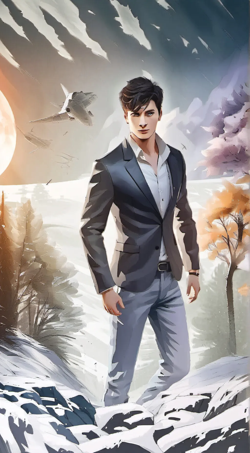 ai character: Branden background