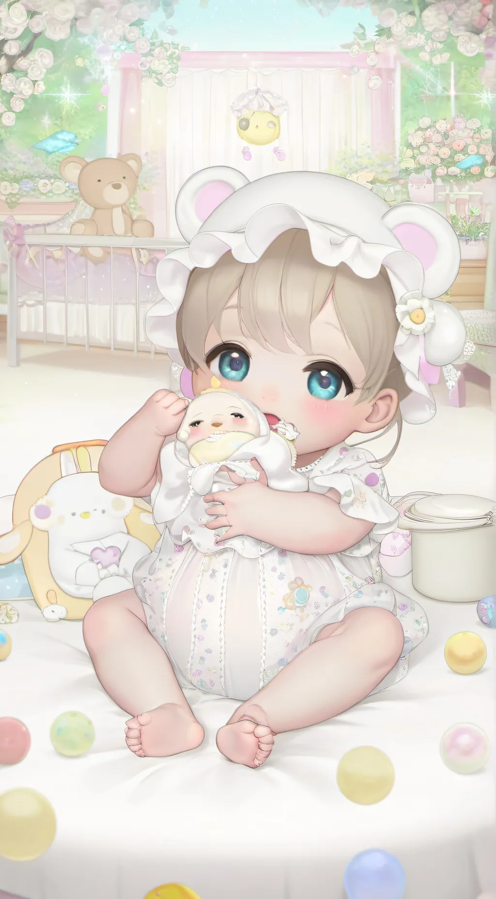 ai character: Lily background