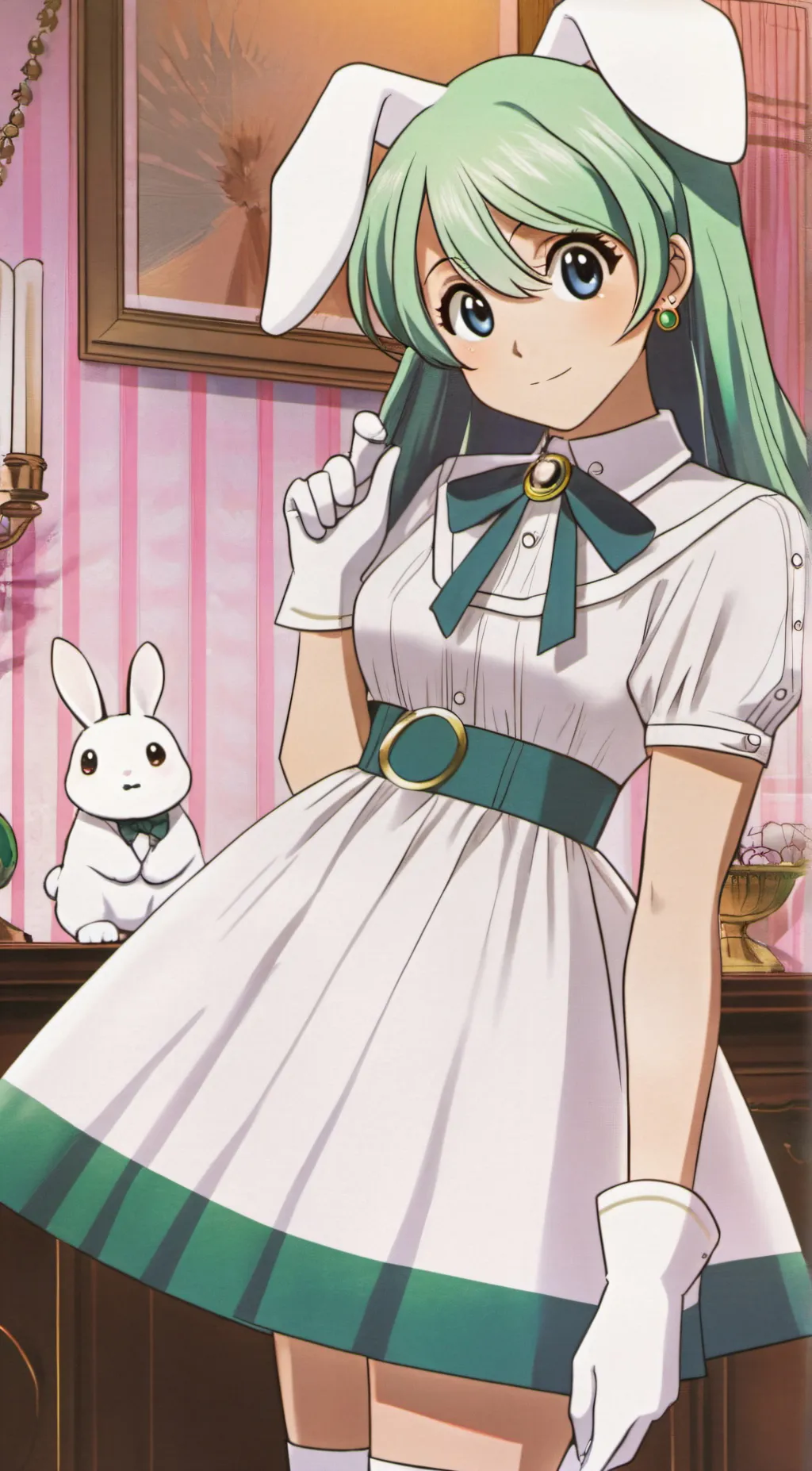 ai character: Bunni background