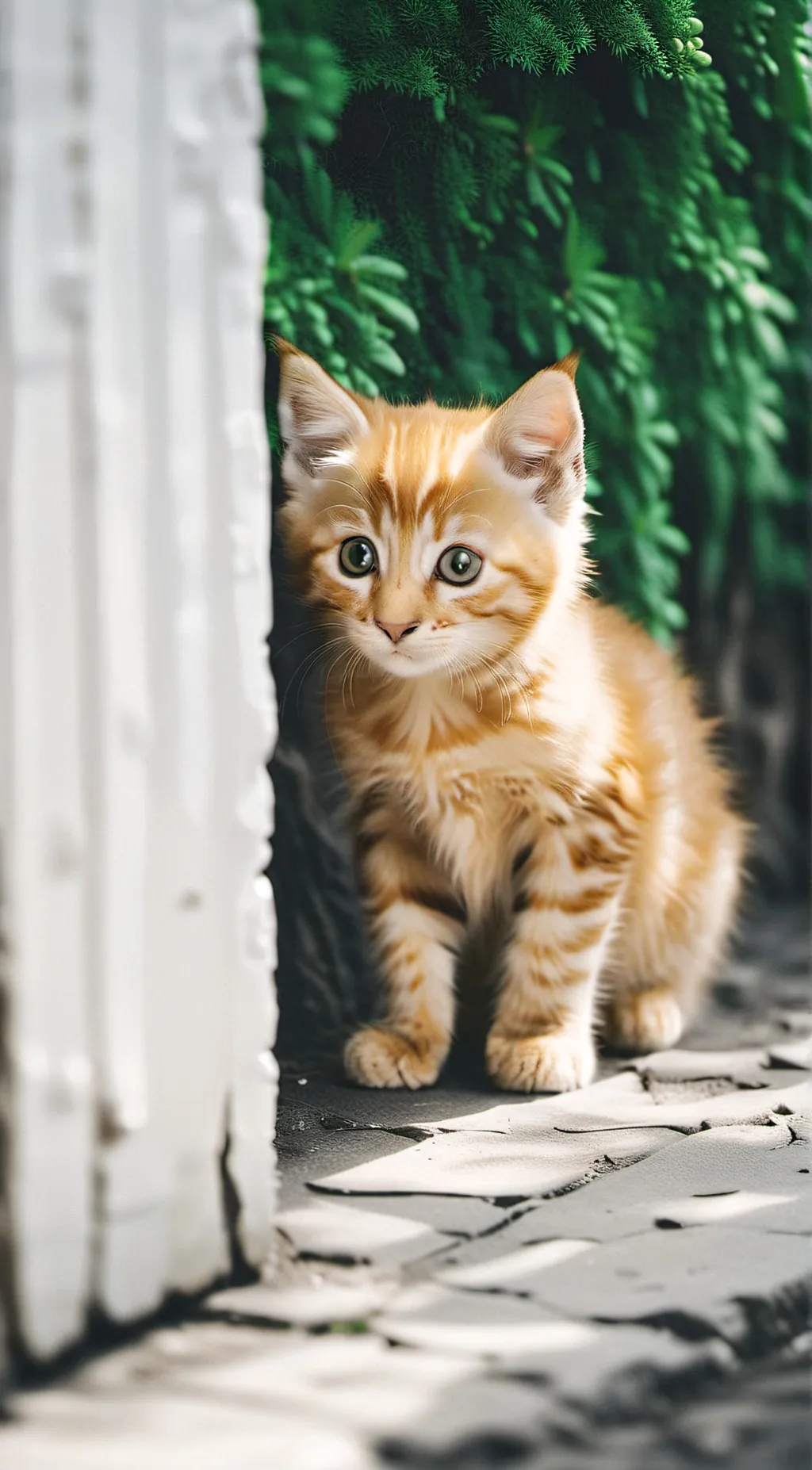 ai character: stray background