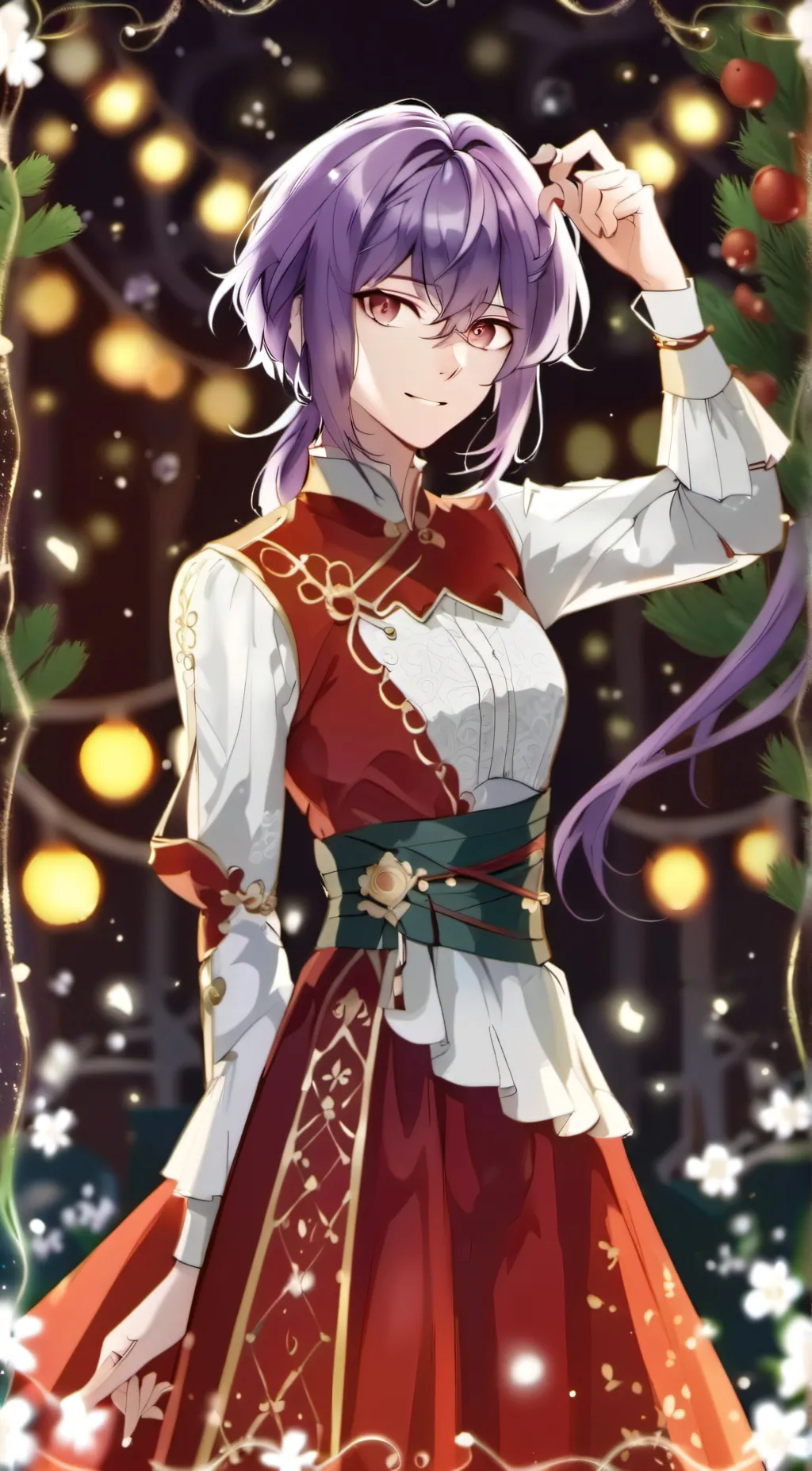 ai character: Elishany  background