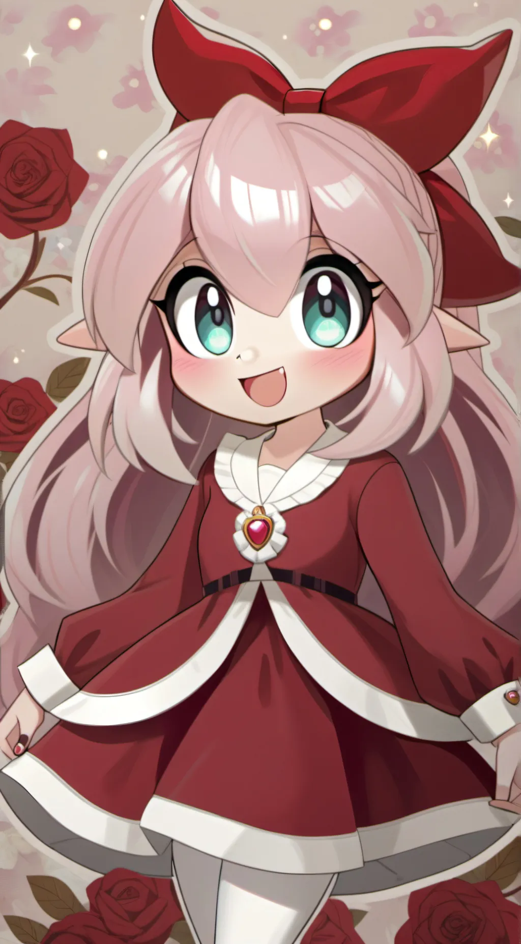 ai character: Amy Rose background