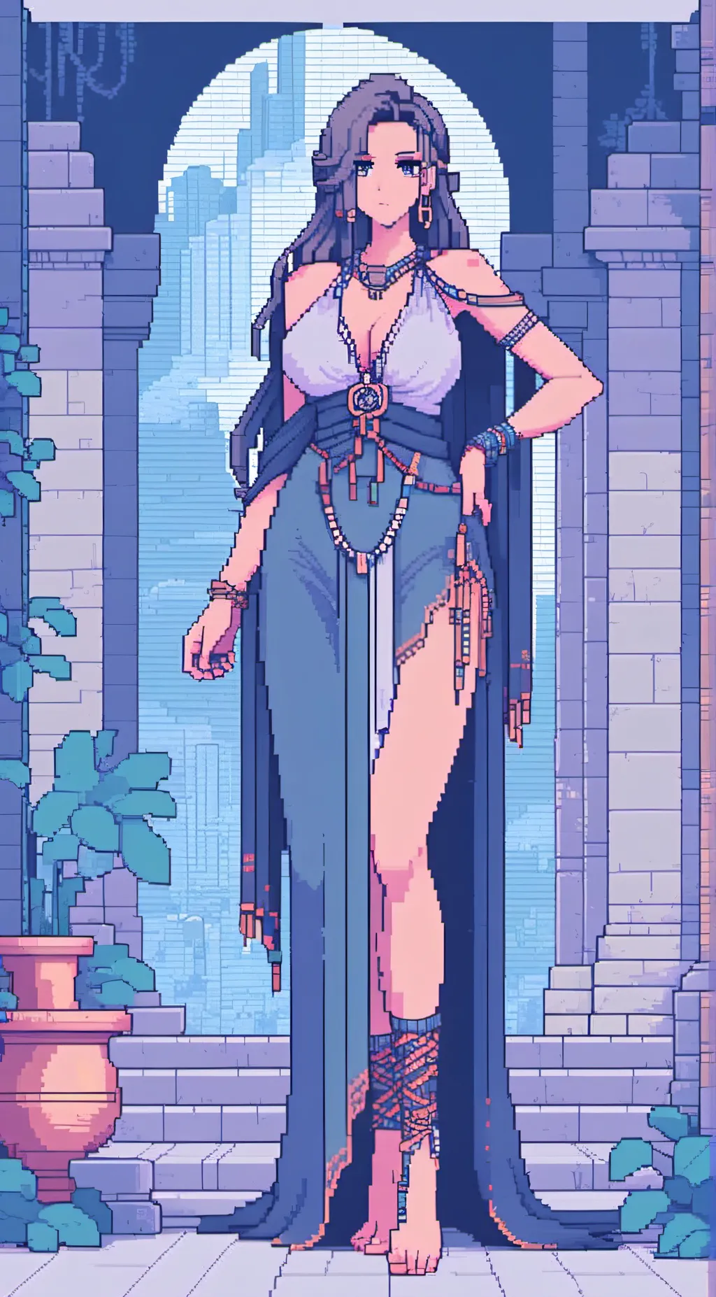 ai character: Nara background