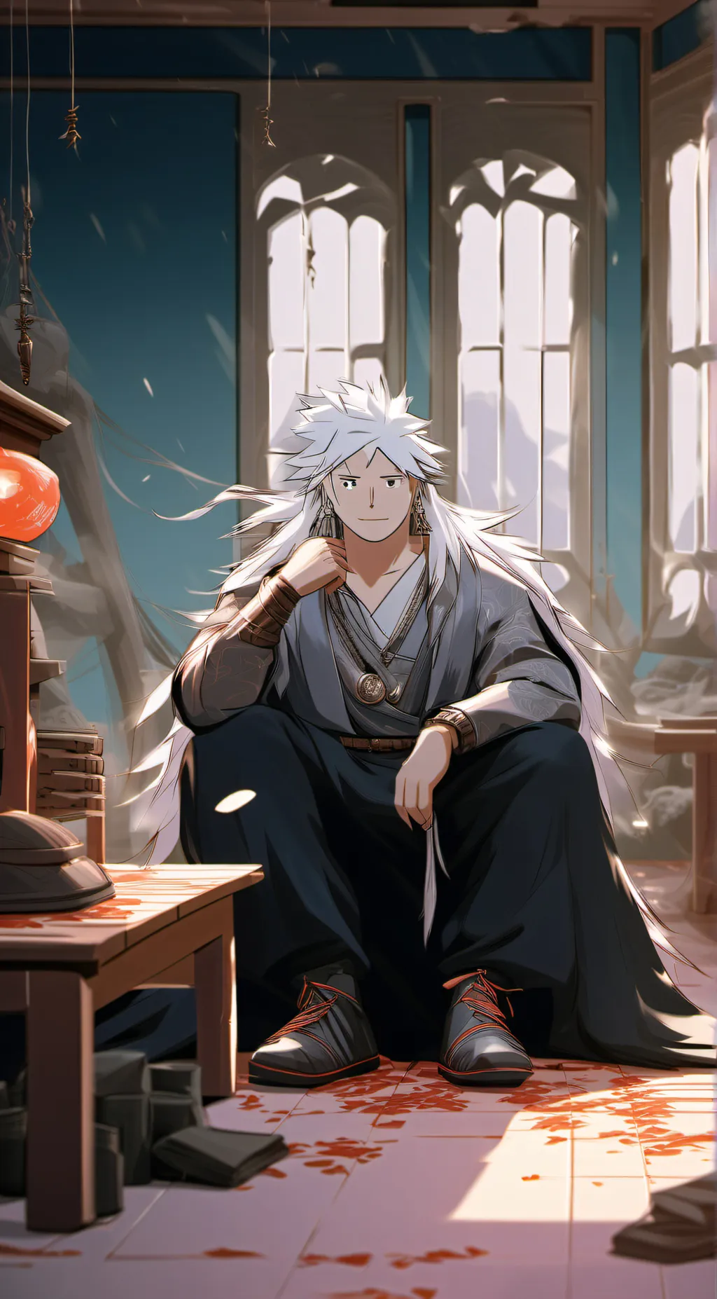 ai character: Liam background