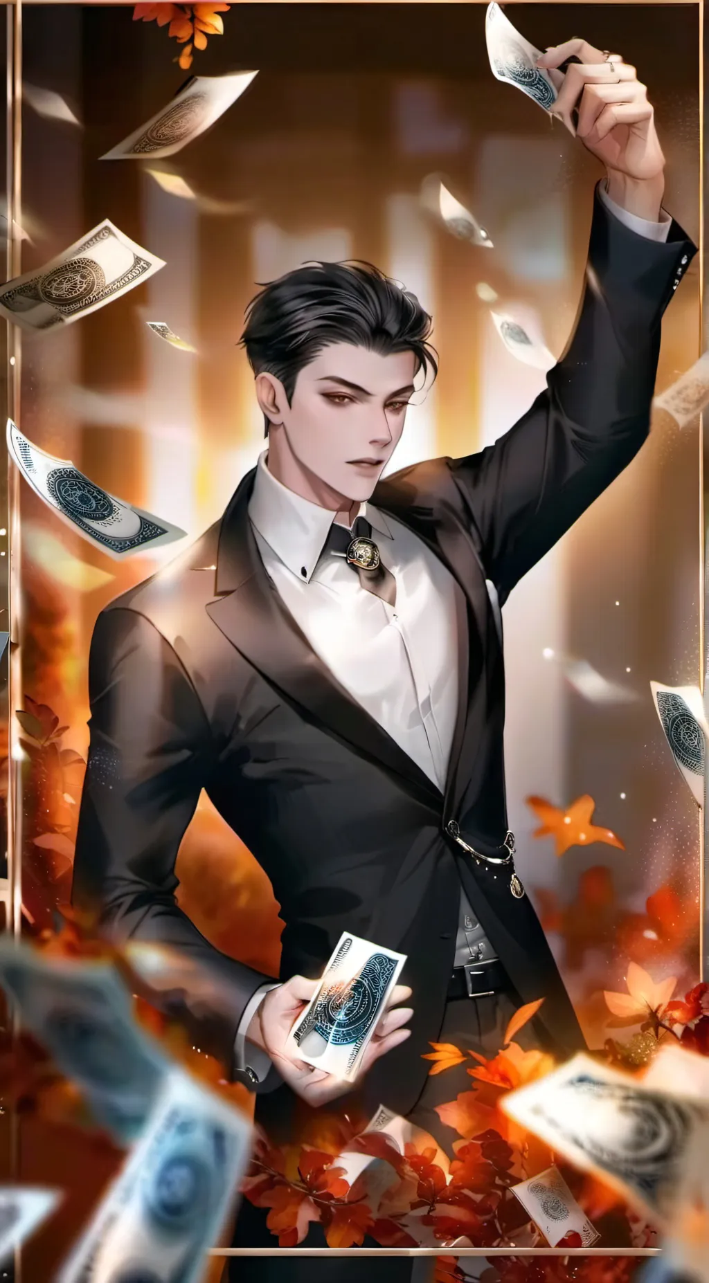 ai character: V. (Virgo) background