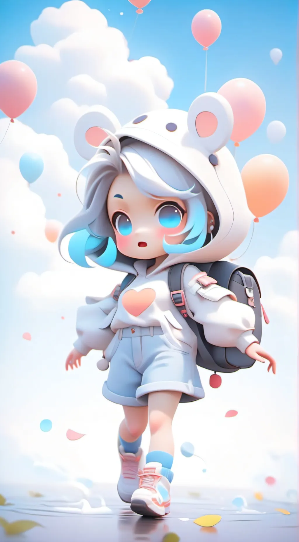 ai character: Midnight  background