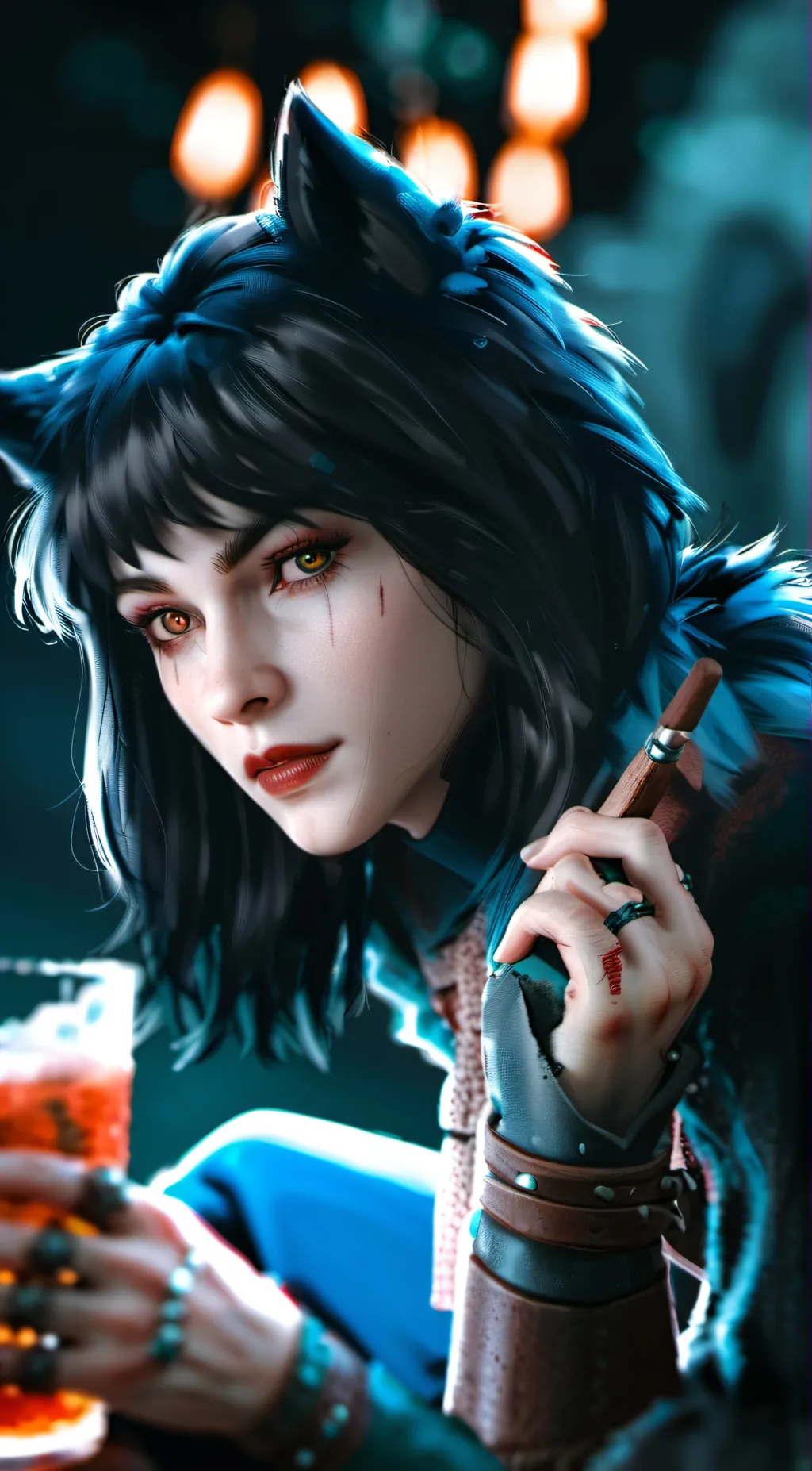 ai character: Emily background