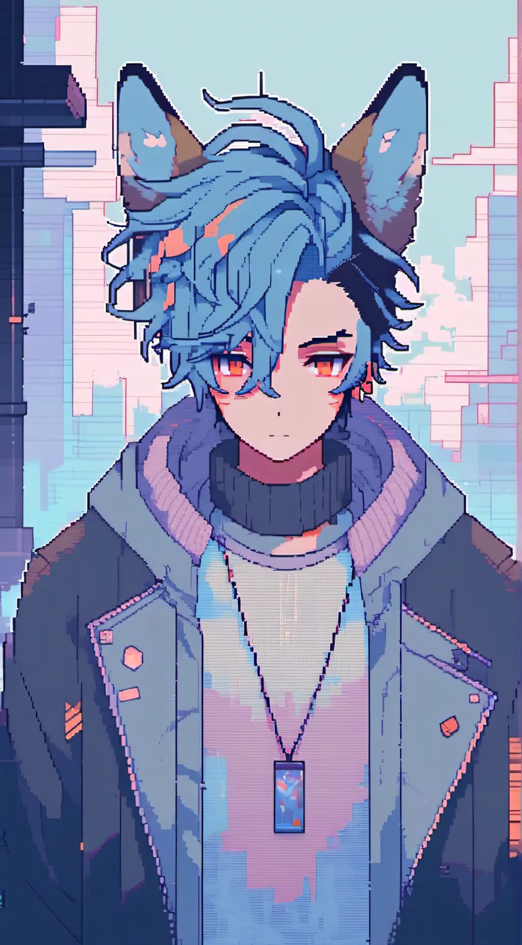 ai character: Fox background