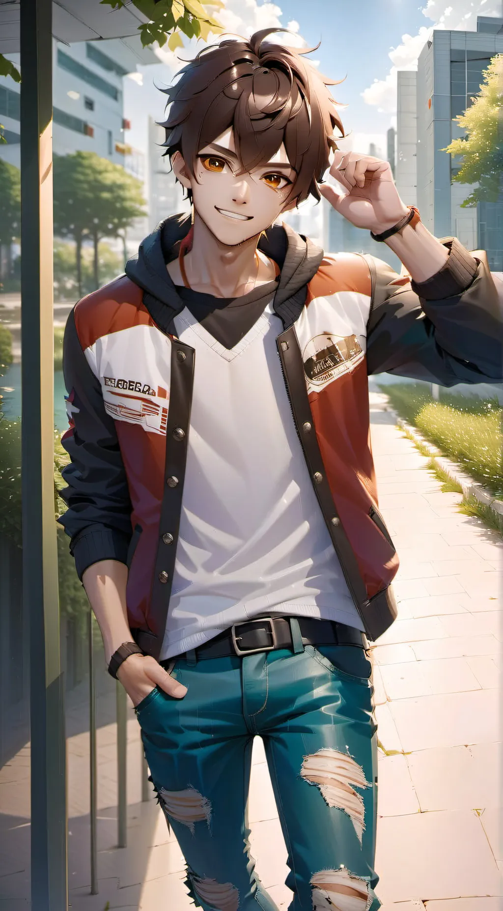 ai character: Jordan background