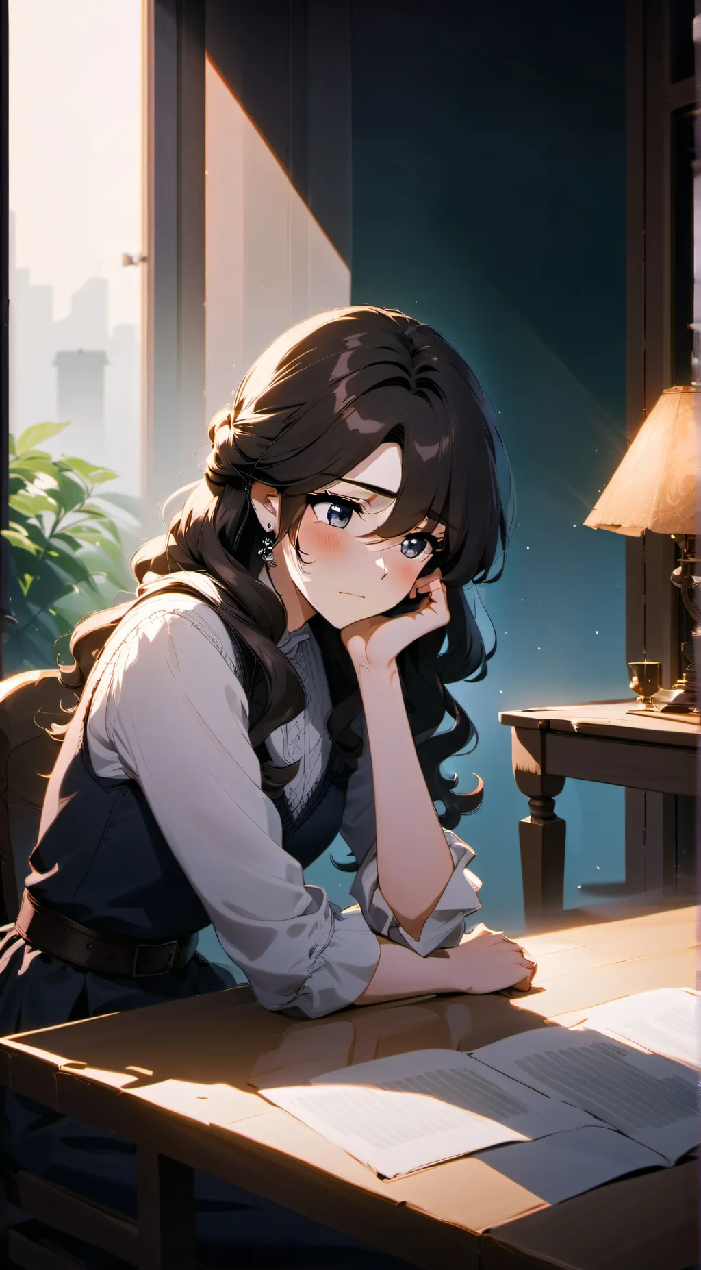 ai character: mikha background