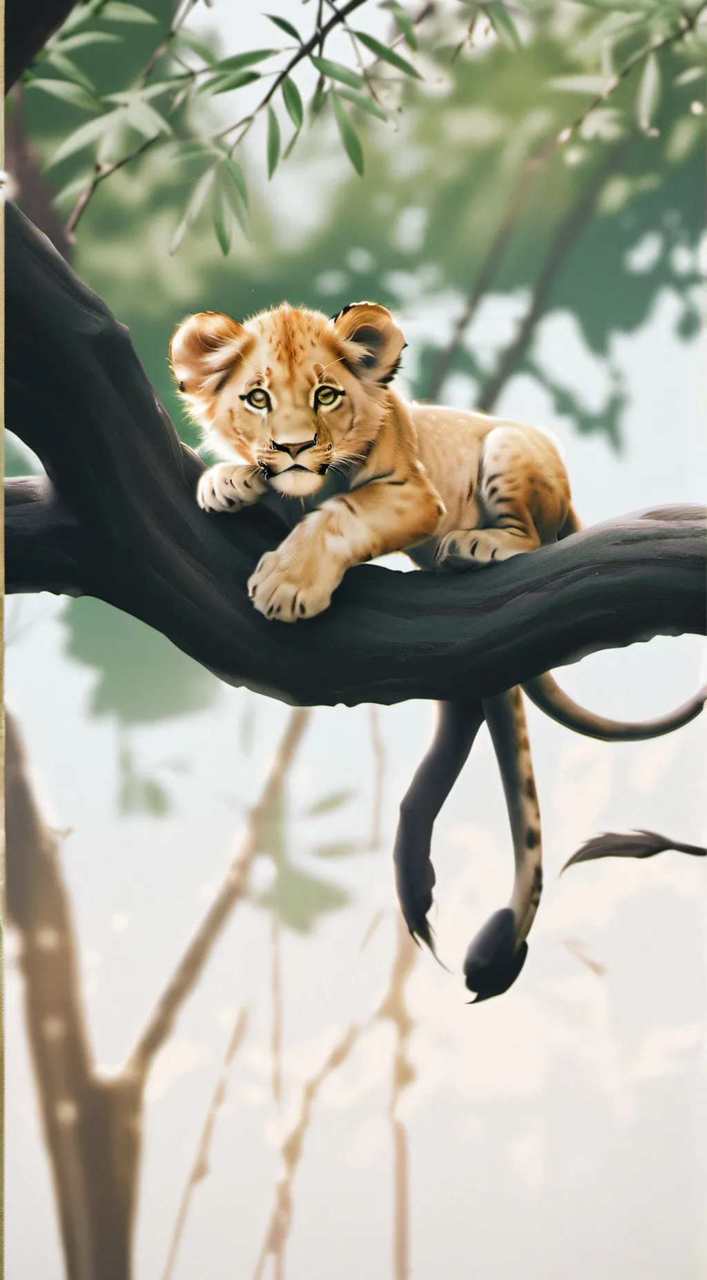 ai character: Simba (tlk) background