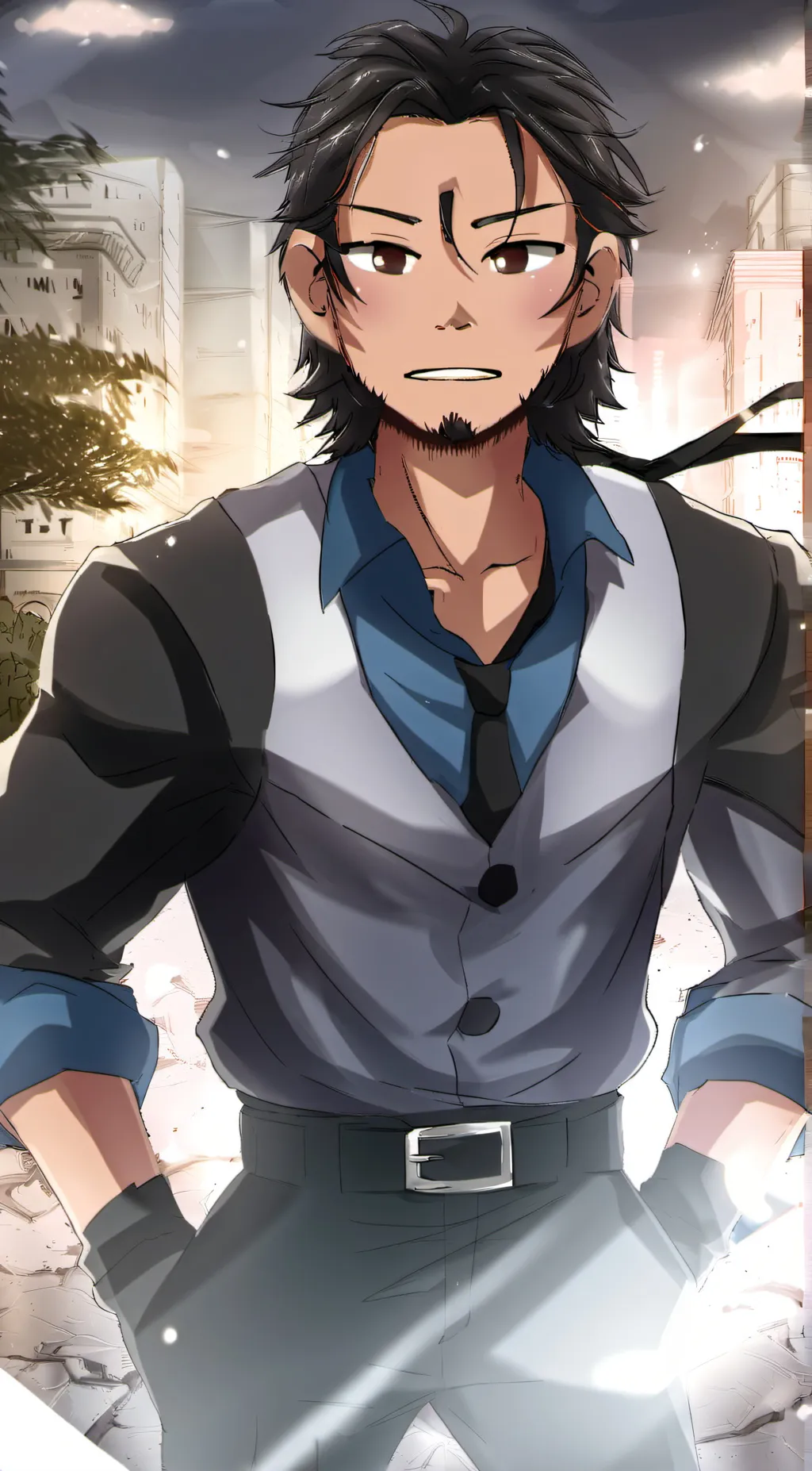 ai character: Achiro Asama background