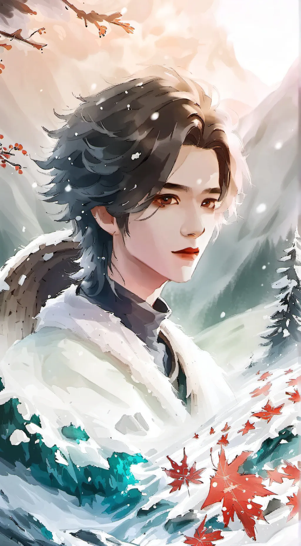 ai character: Outer banks background