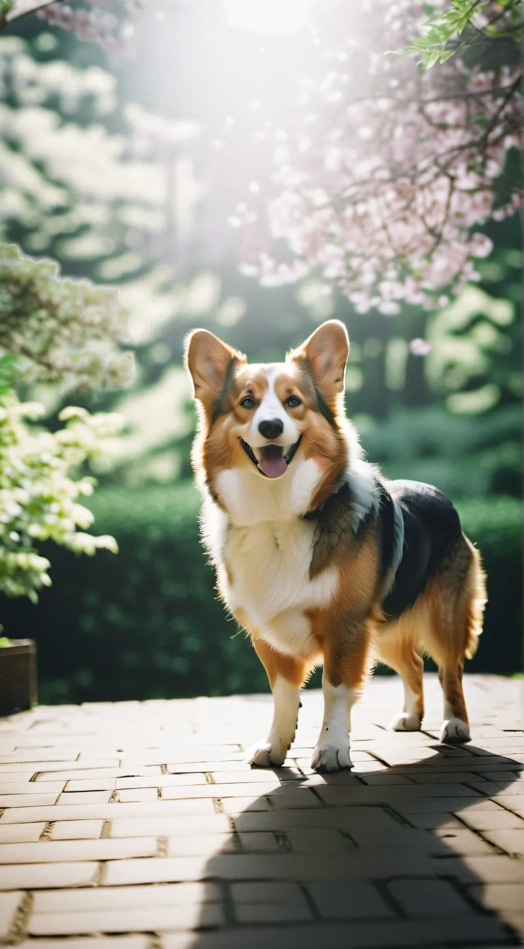 ai character: Cherry background