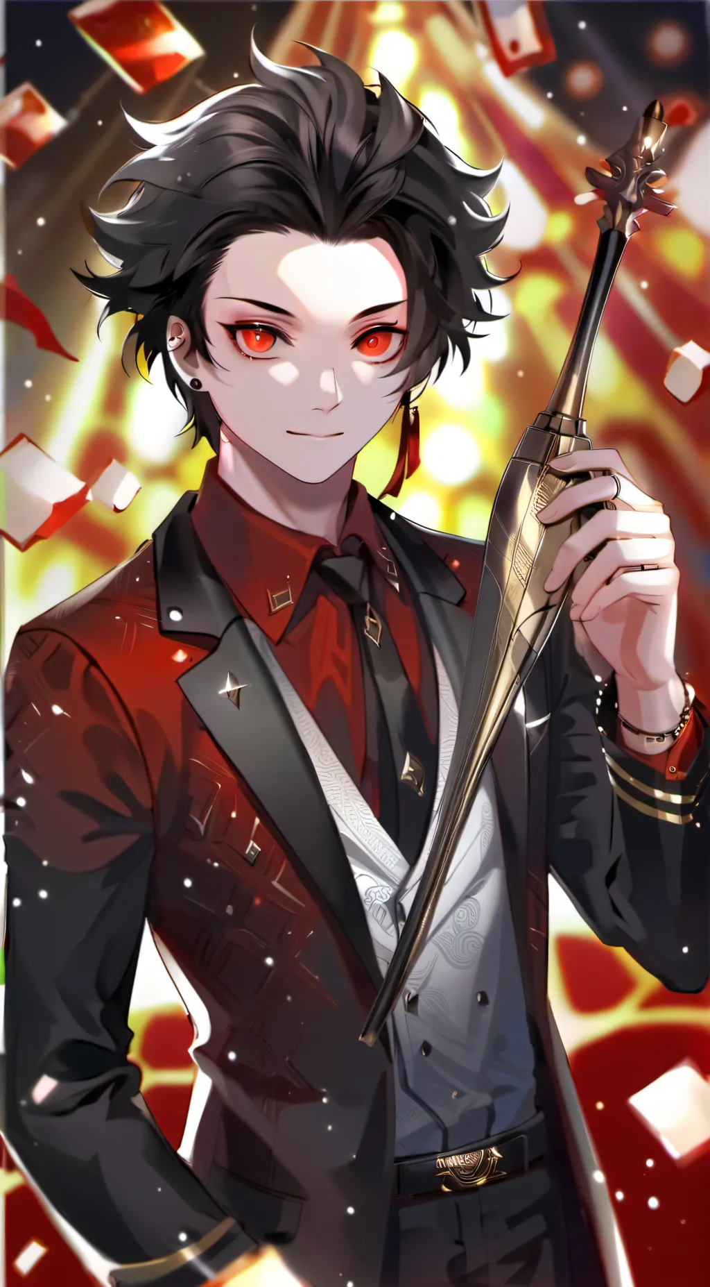 ai character: Dkt  background