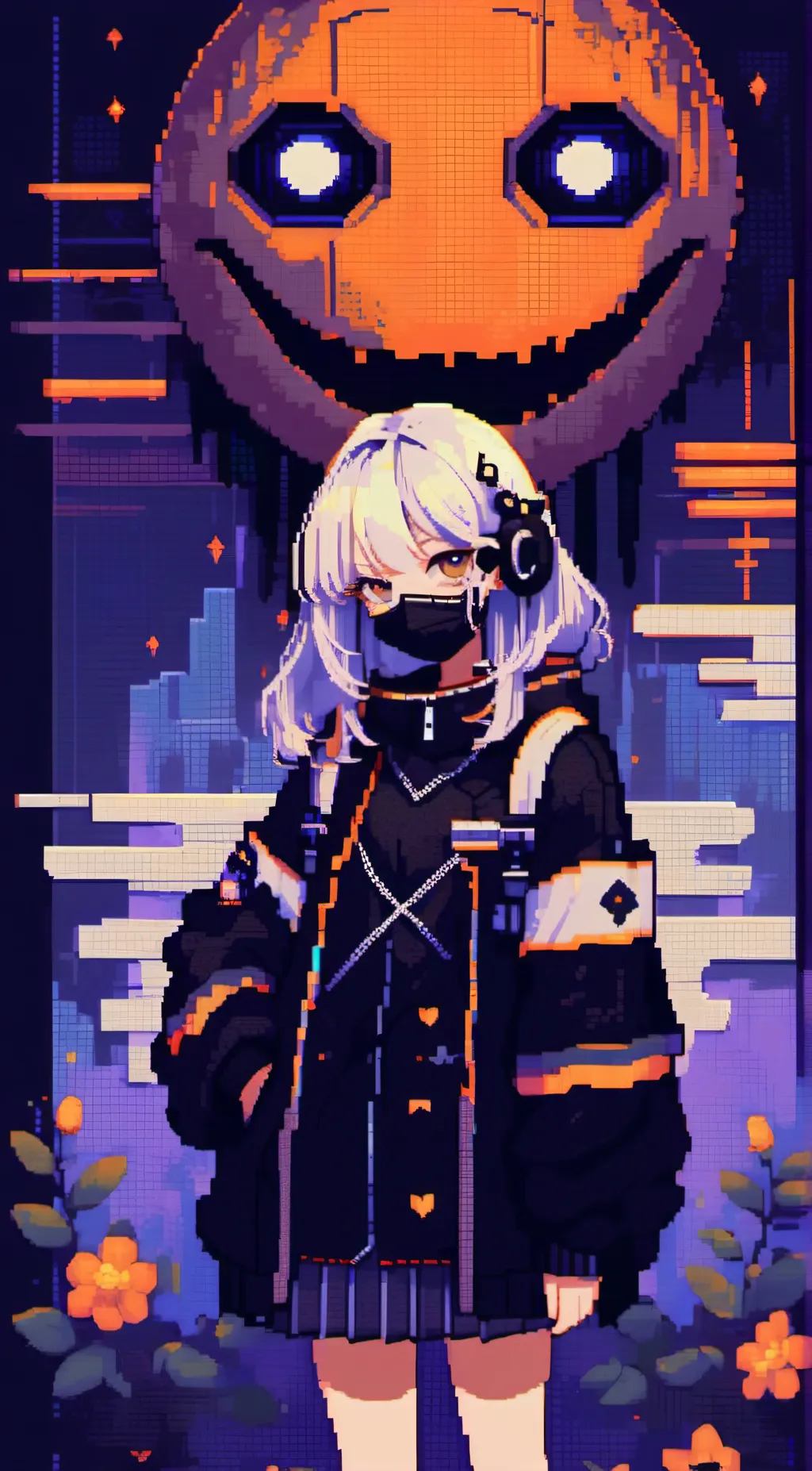 ai character: Face the fear background