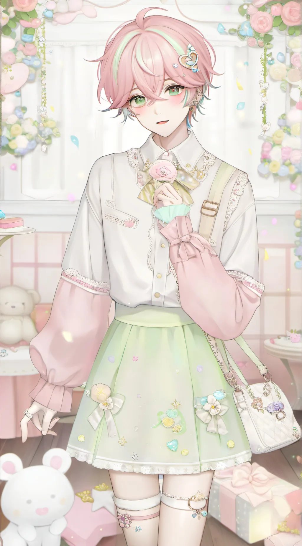 ai character: Zach background