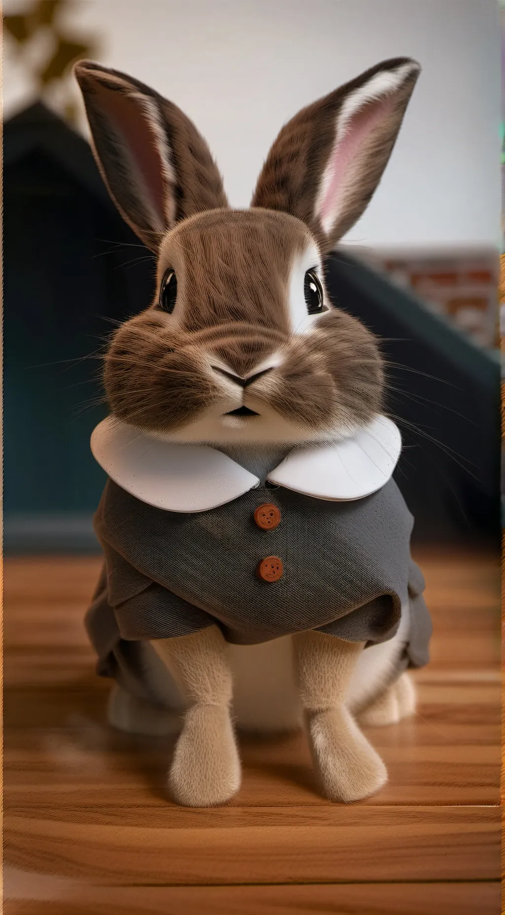 ai character: Sister bunny background