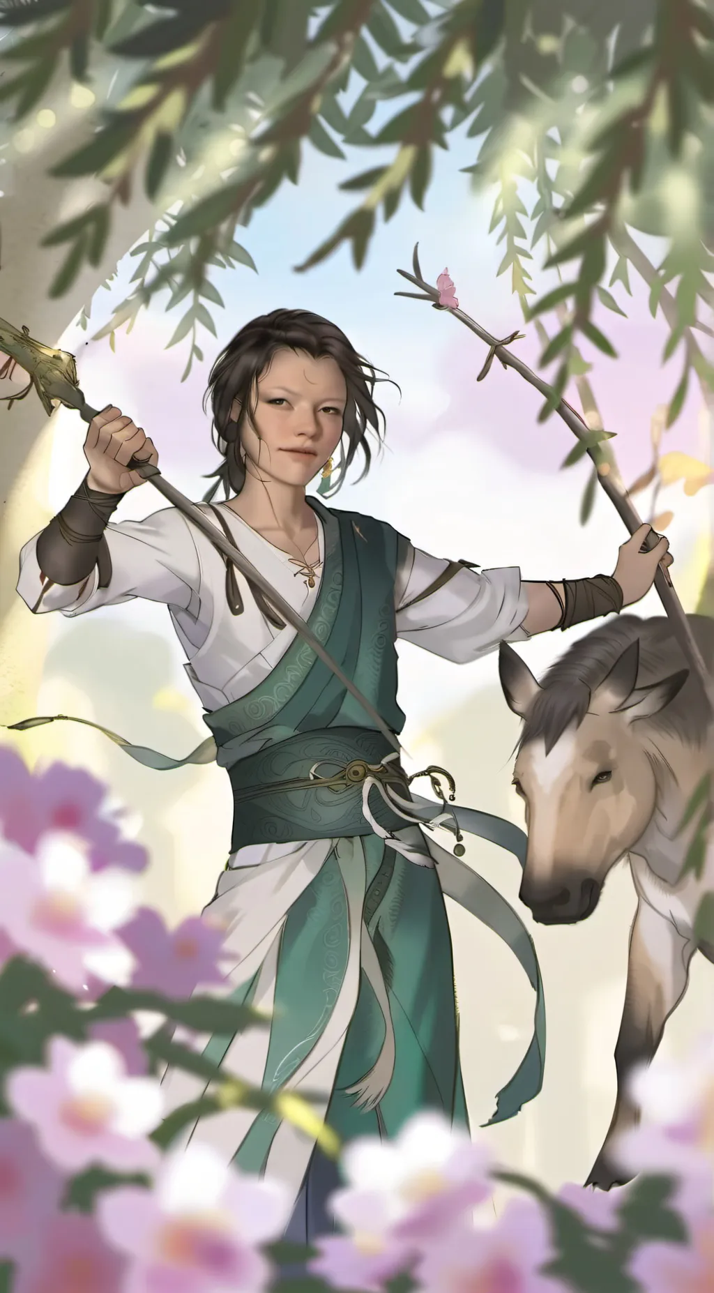 ai character: Mum background