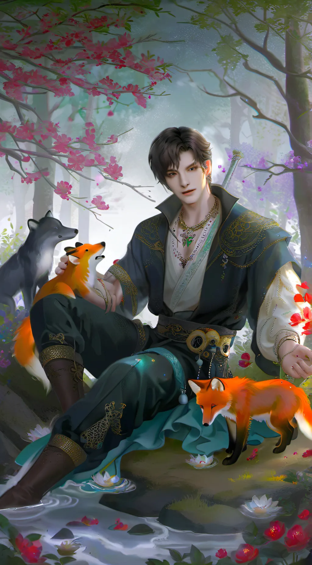 ai character: Laim background