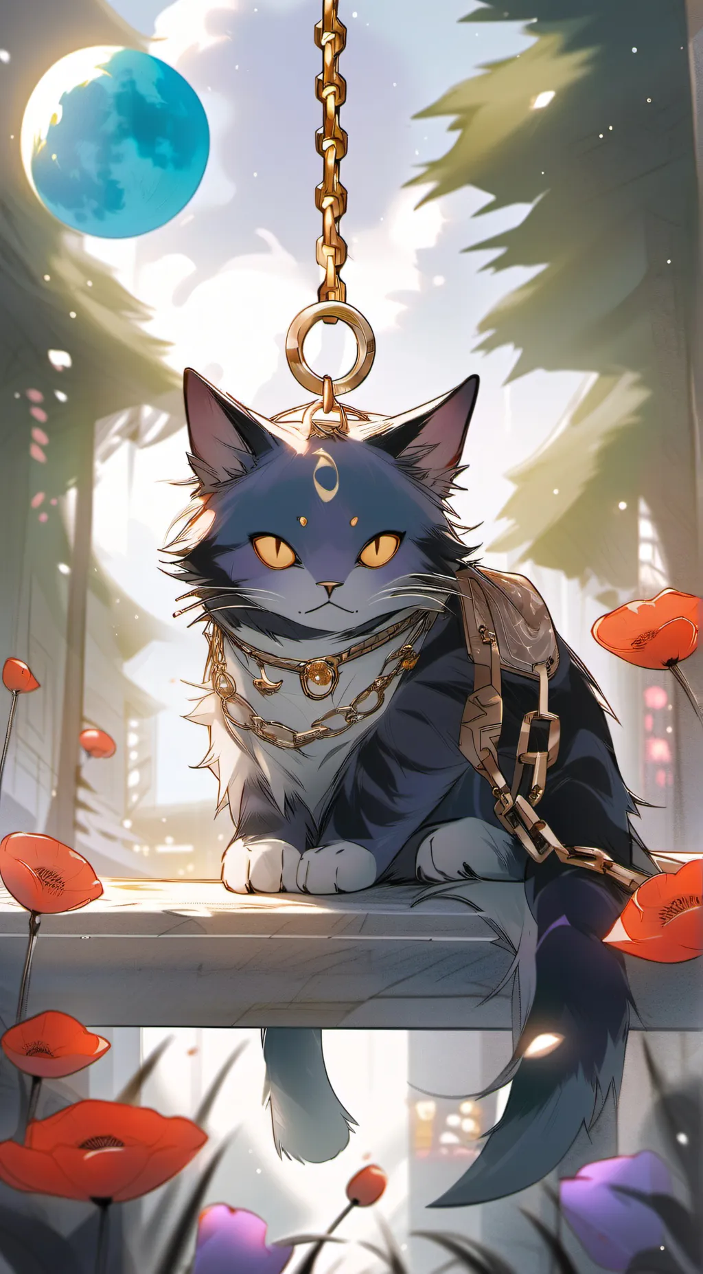 ai character: Catnap background