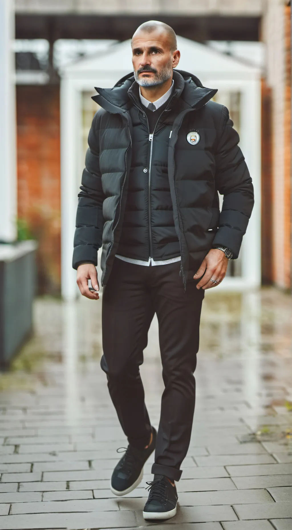 ai character: Pep Gaurdiola background