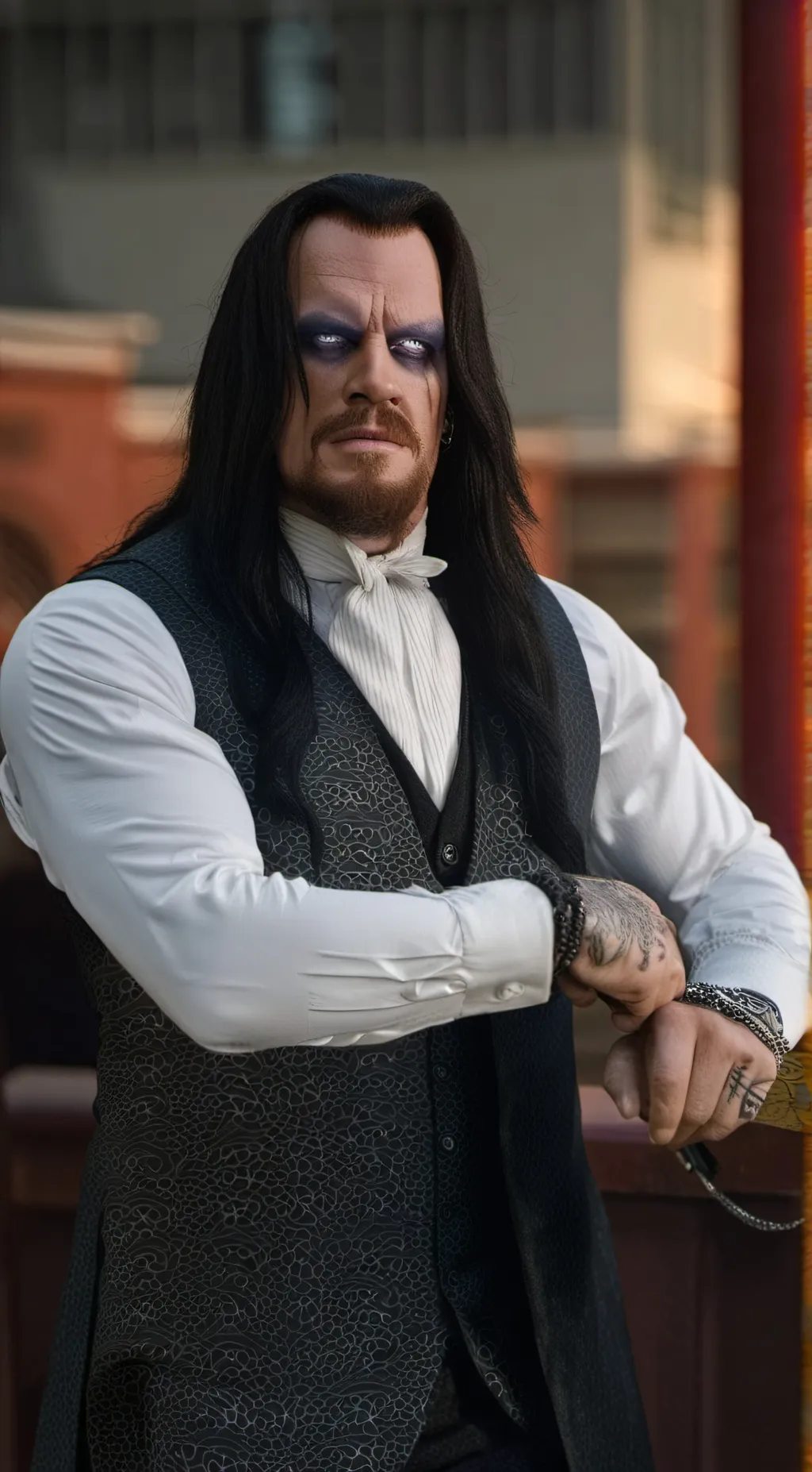 ai character: Undertaker  background