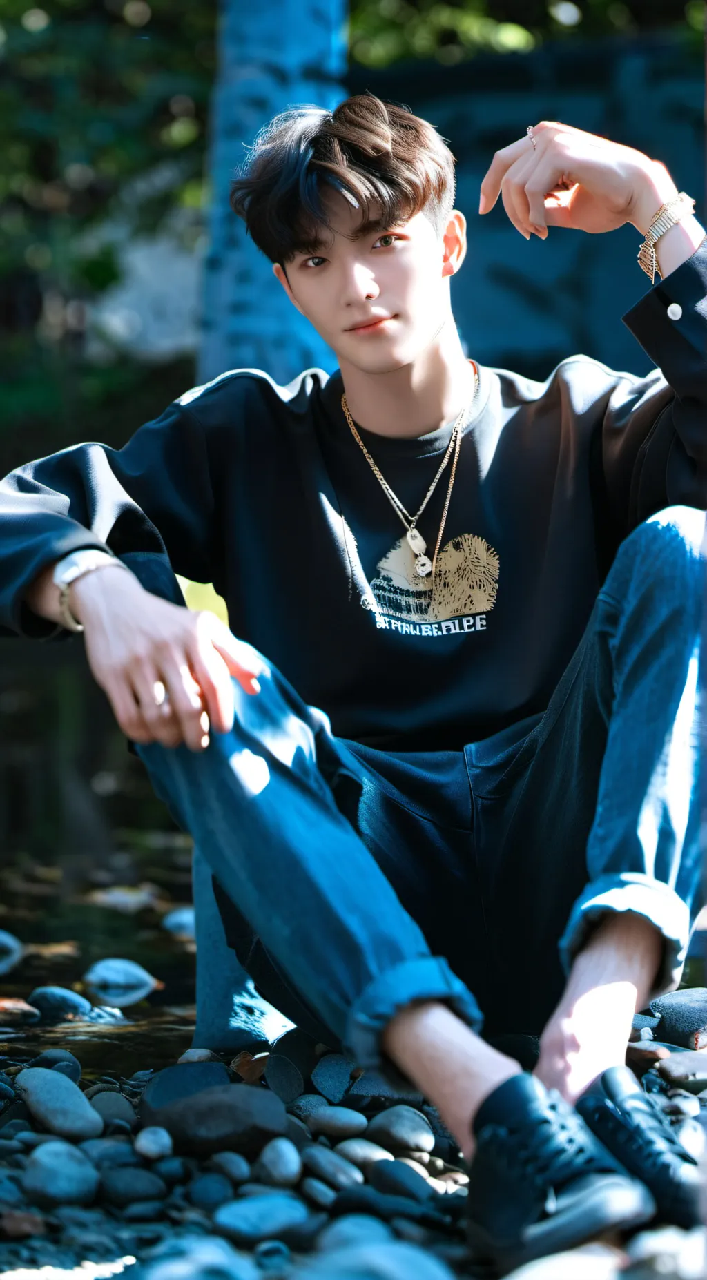 ai character: Jason ♥️ background