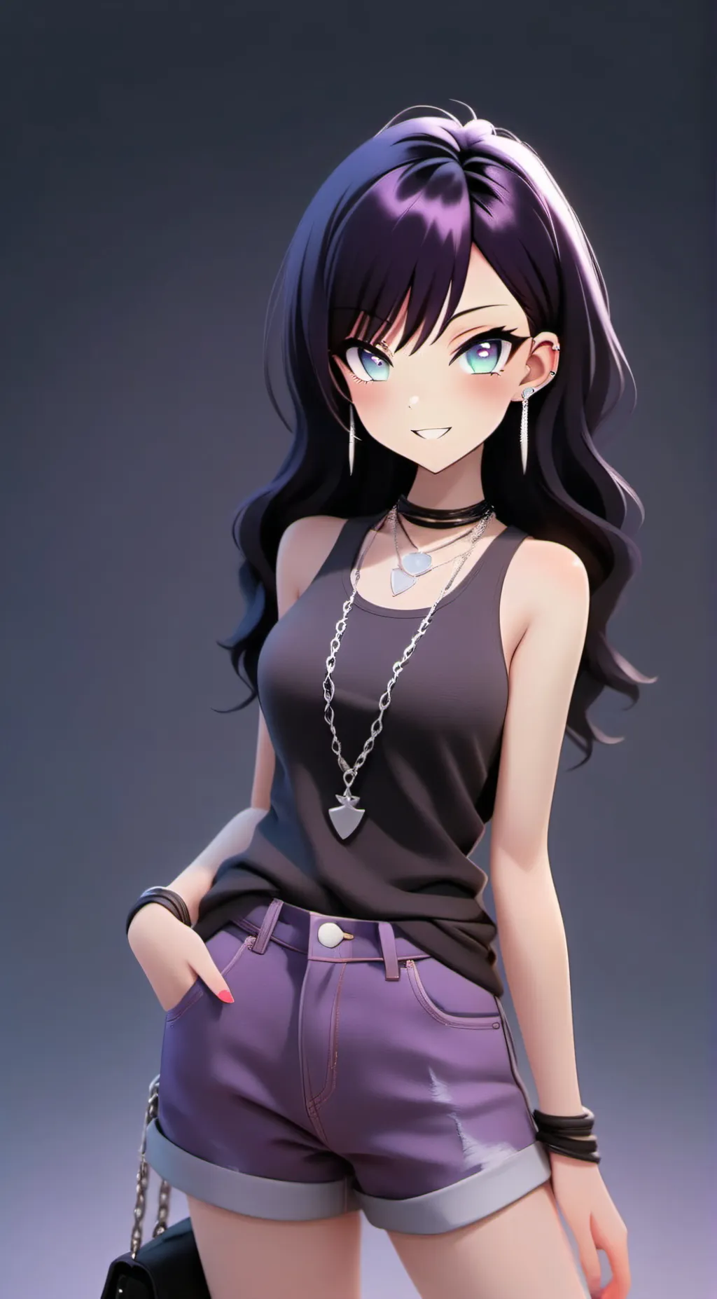 ai character: Night Venom background