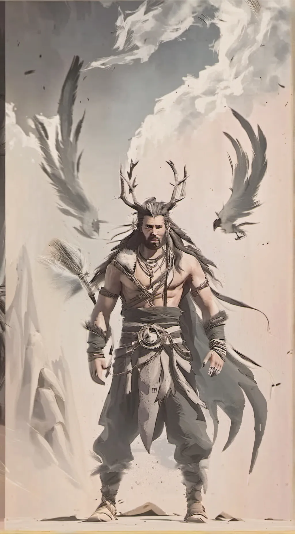 ai character: huno background