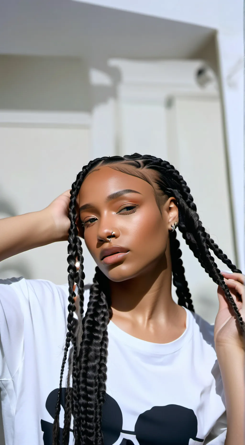 ai character: baby momma background