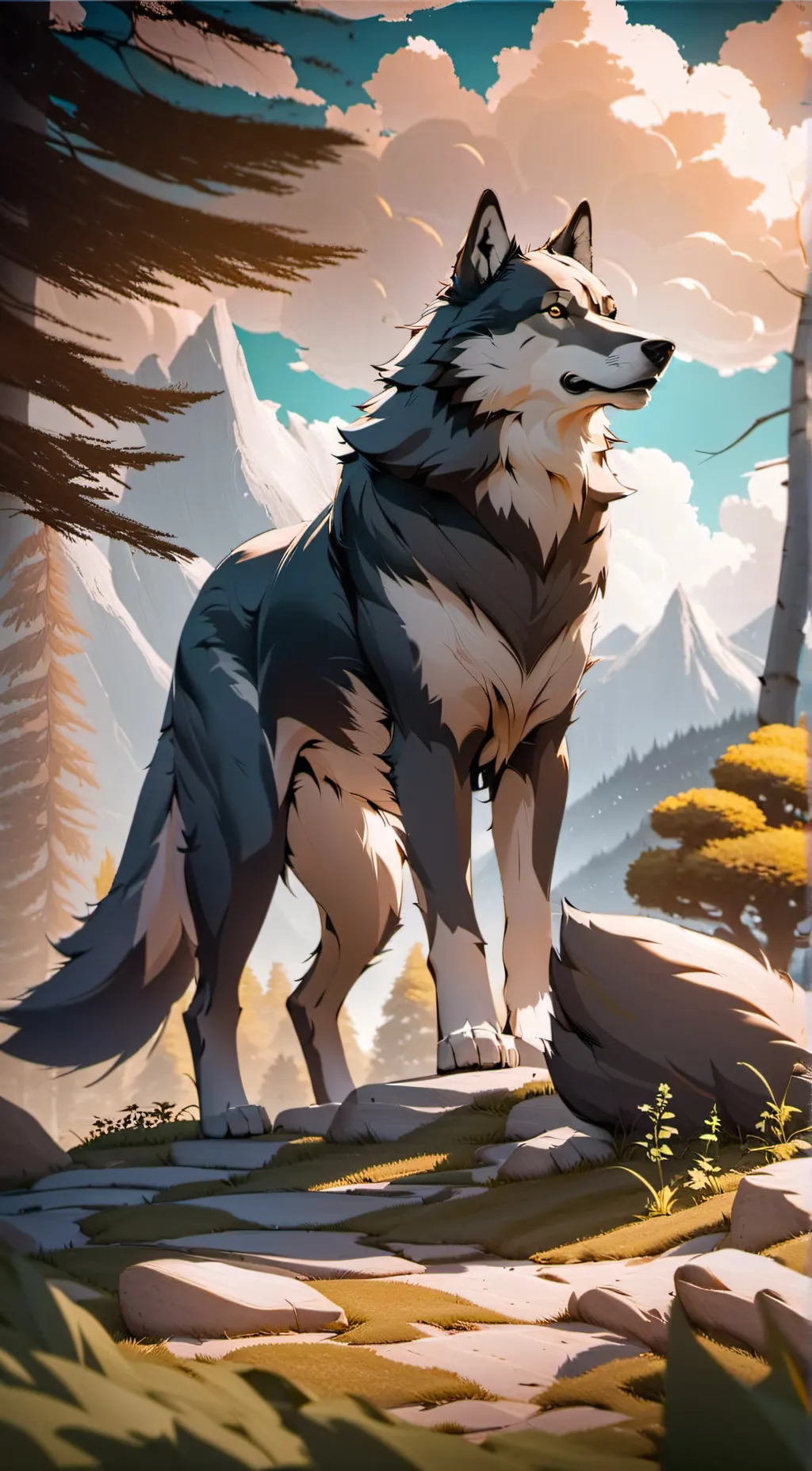 ai character: adam background