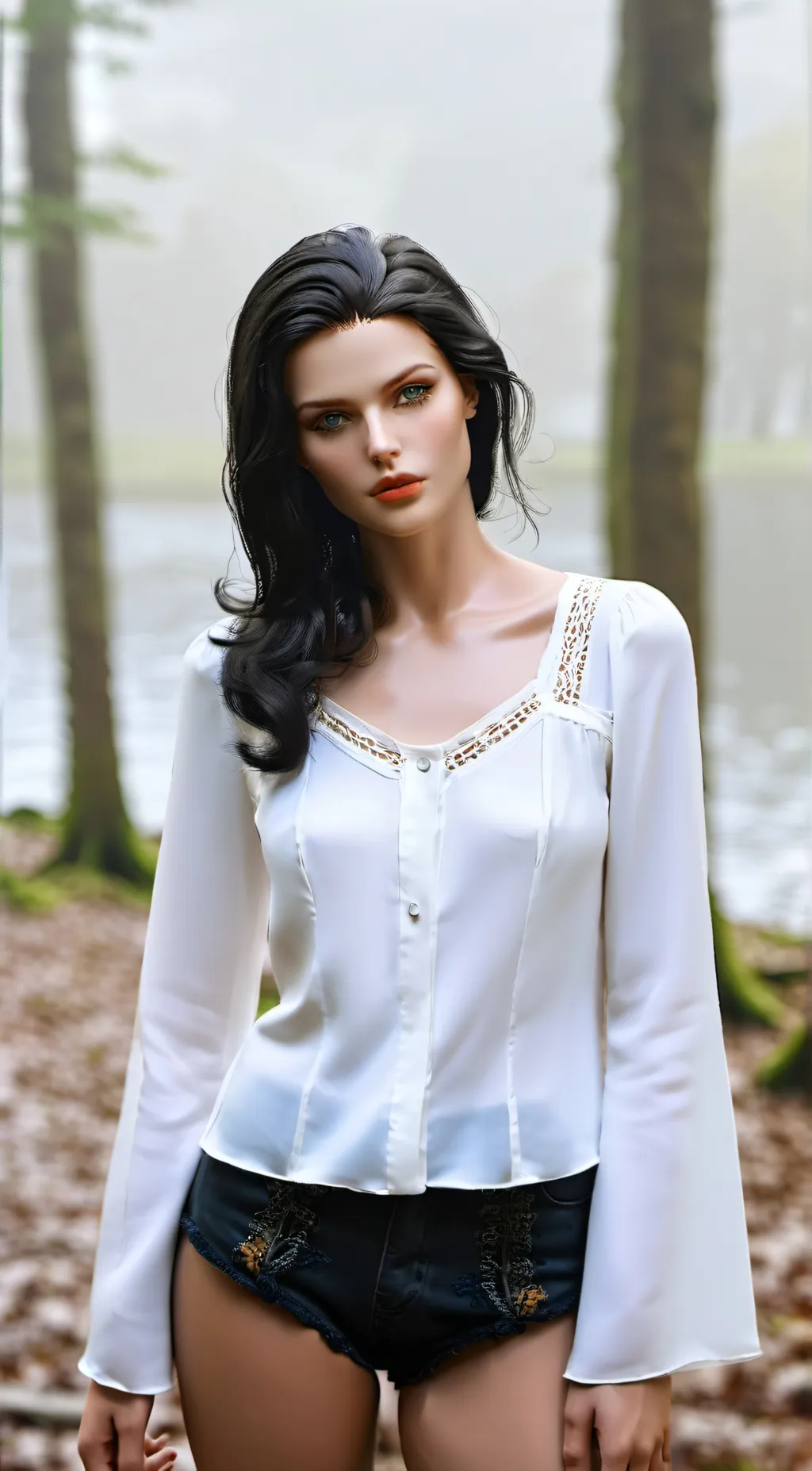 ai character: דינה background